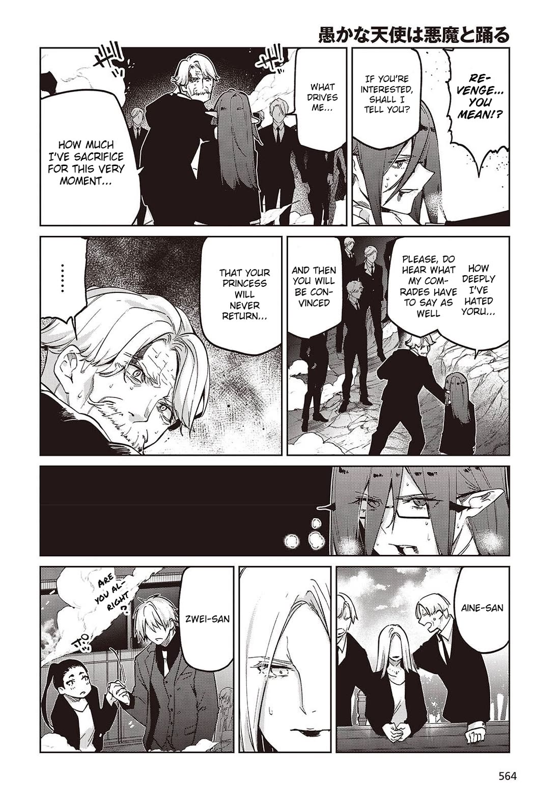 Oroka na Tenshi wa Akuma to Odoru Chapter 109 page 24 - Chapter 109: Long-Cherished Wish
