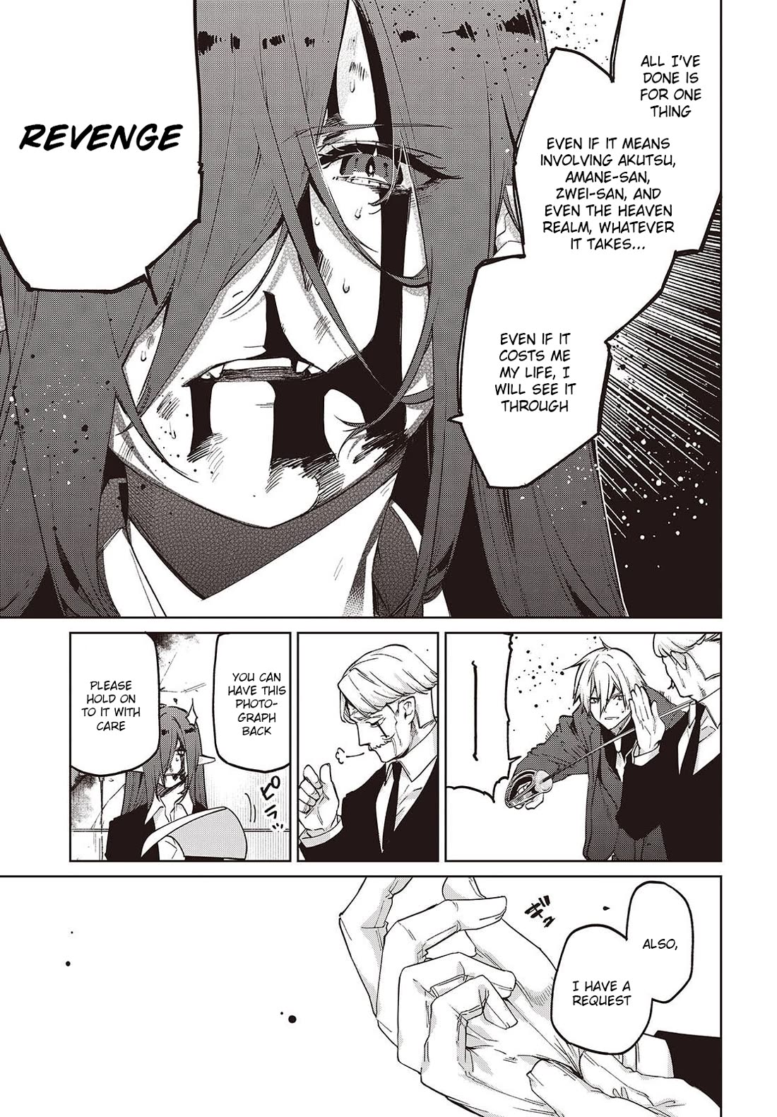 Oroka na Tenshi wa Akuma to Odoru Chapter 110 page 11 - Chapter 110: Together