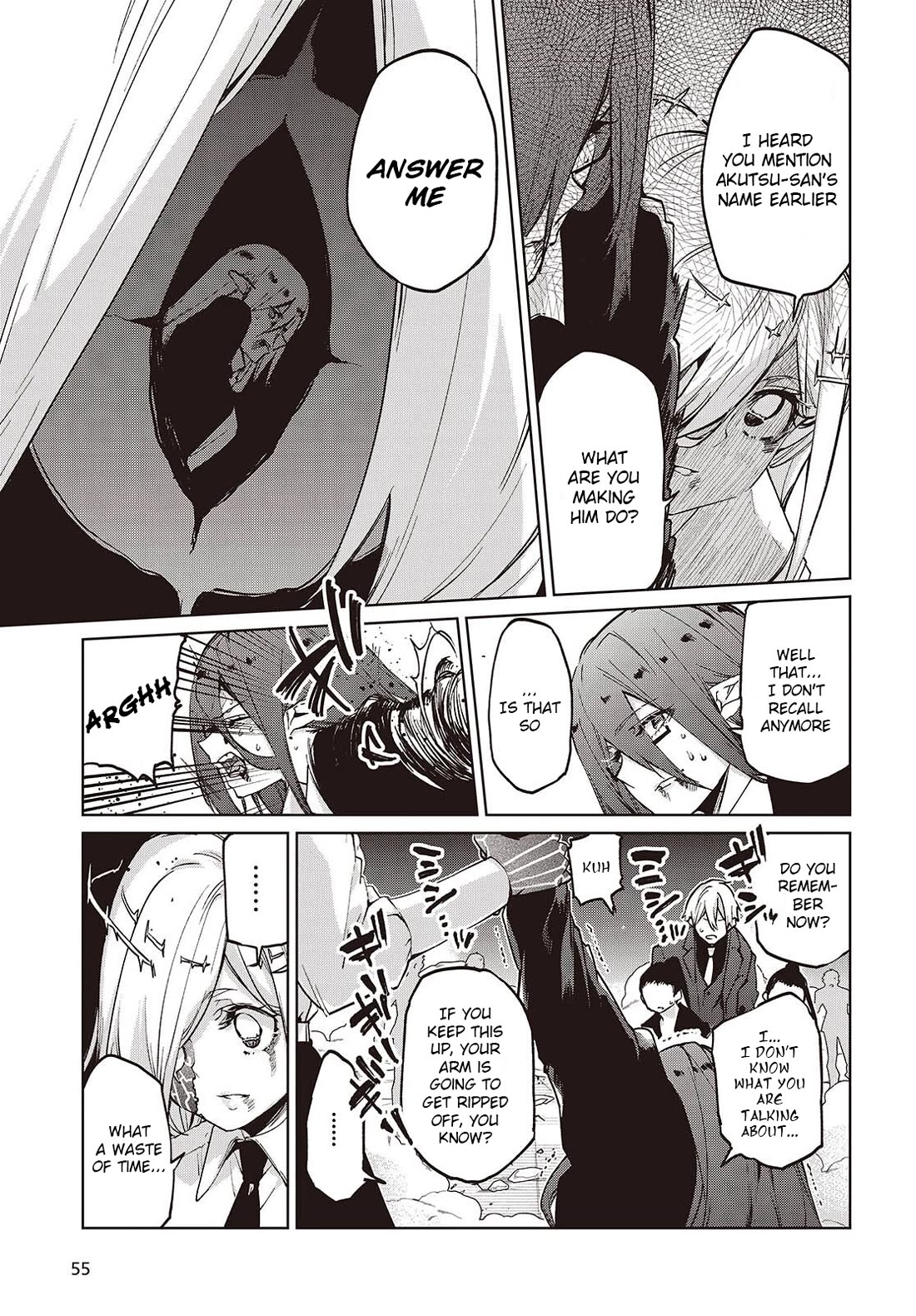 Oroka na Tenshi wa Akuma to Odoru Chapter 110 page 3 - Chapter 110: Together