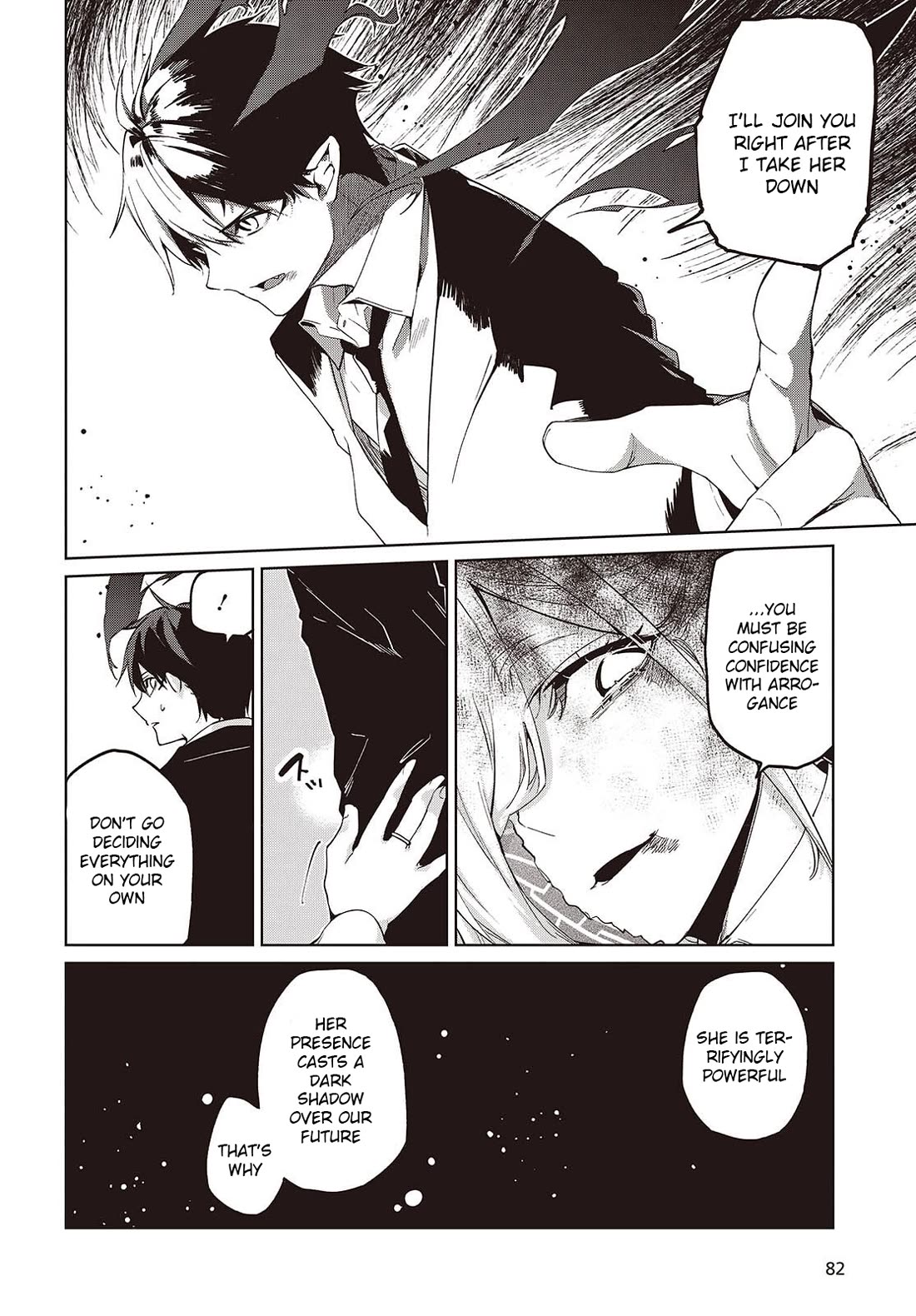 Oroka na Tenshi wa Akuma to Odoru Chapter 110 page 30 - Chapter 110: Together