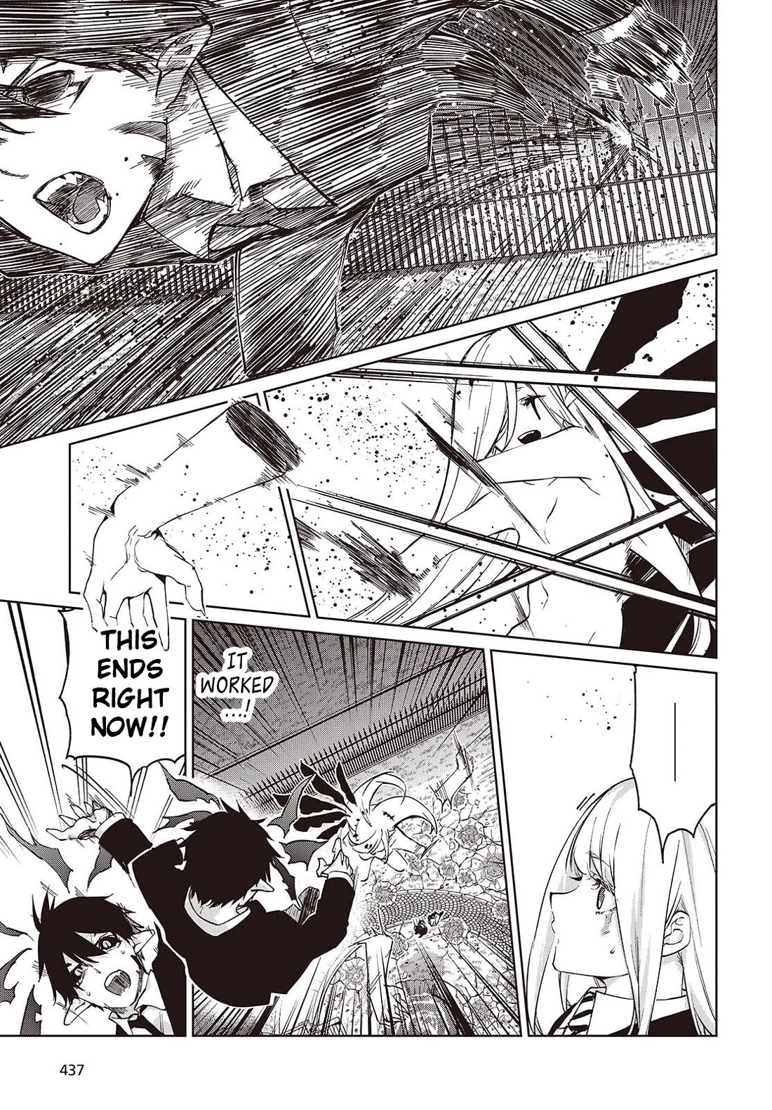 Oroka na Tenshi wa Akuma to Odoru Chapter 114 page 9 - Chapter 114: Father And Son
