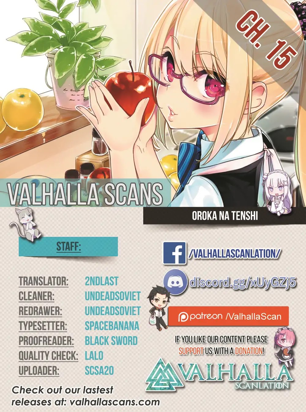 Oroka na Tenshi wa Akuma to Odoru Chapter 15 page 1 - Chapter 15: Angel Voice