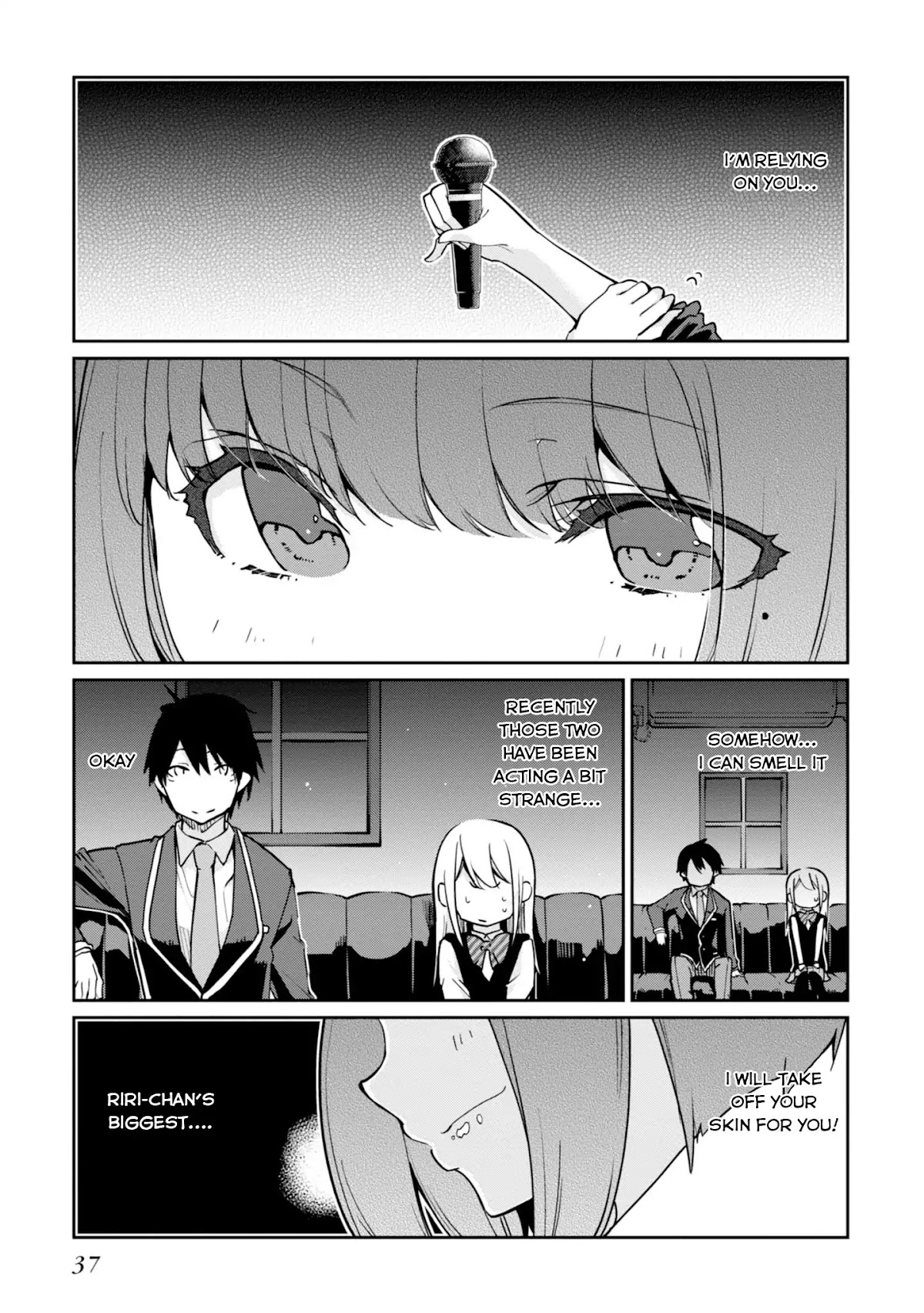 Oroka na Tenshi wa Akuma to Odoru Chapter 15 page 13 - Chapter 15: Angel Voice