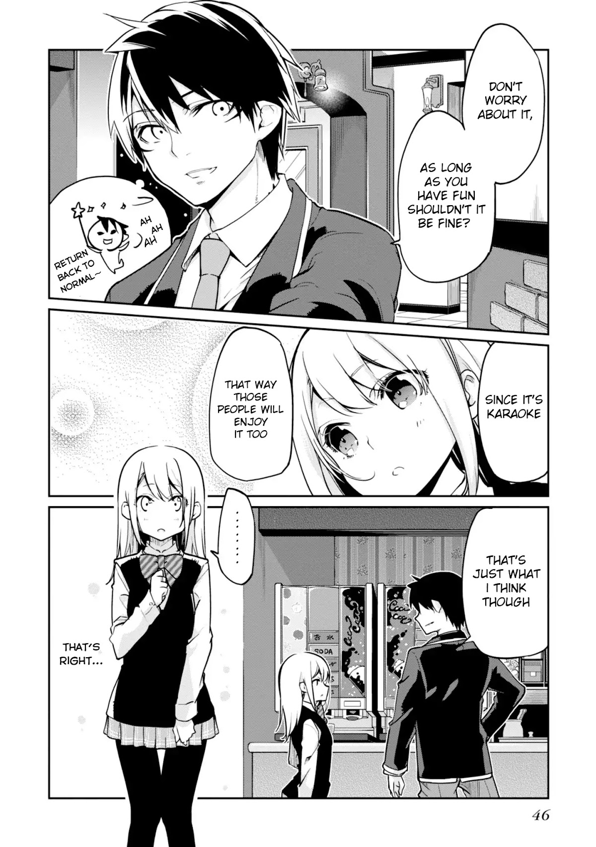 Oroka na Tenshi wa Akuma to Odoru Chapter 15 page 22 - Chapter 15: Angel Voice