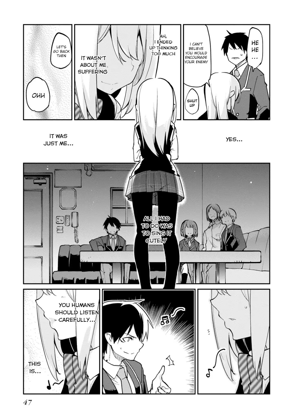 Oroka na Tenshi wa Akuma to Odoru Chapter 15 page 23 - Chapter 15: Angel Voice