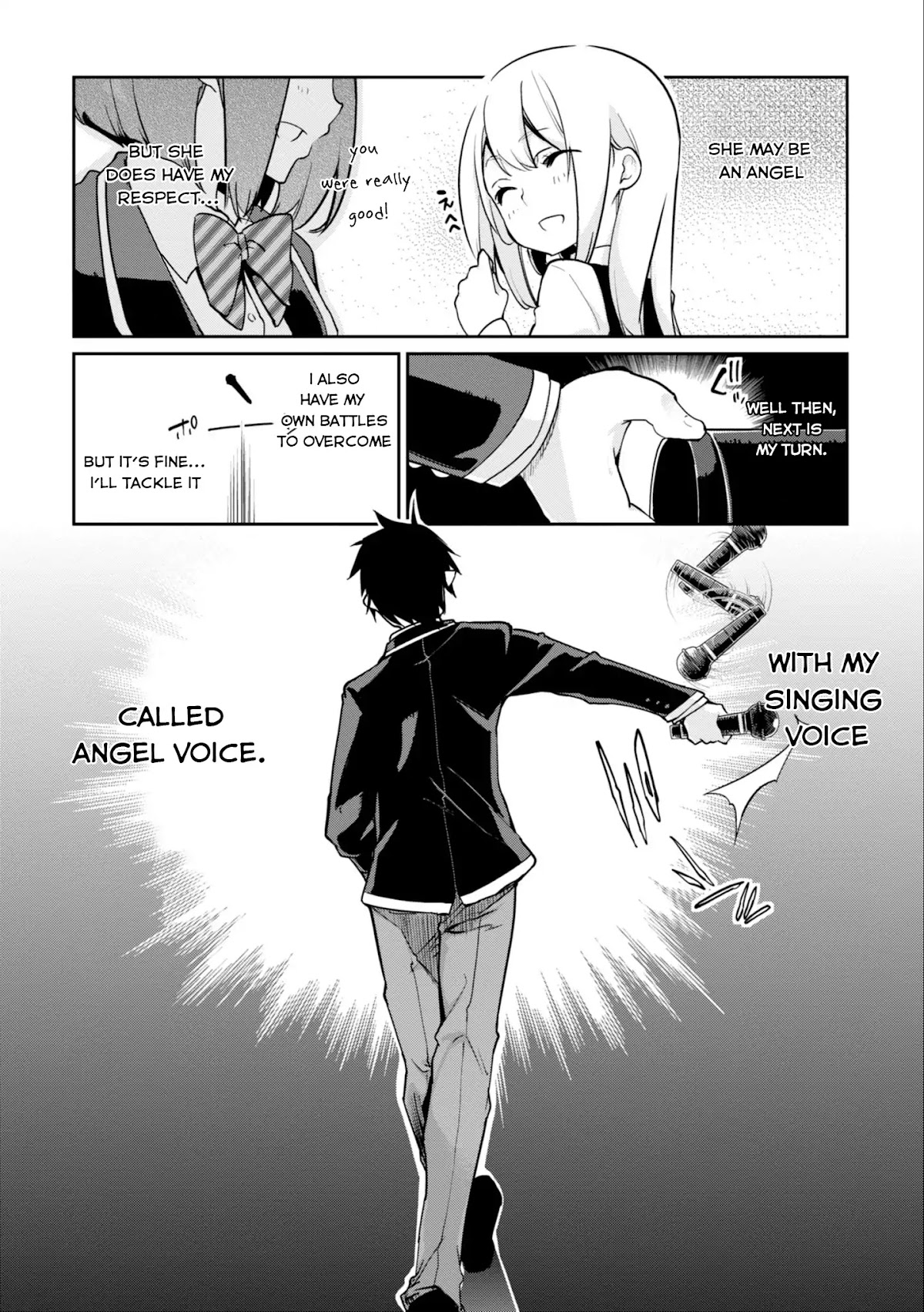 Oroka na Tenshi wa Akuma to Odoru Chapter 15 page 27 - Chapter 15: Angel Voice