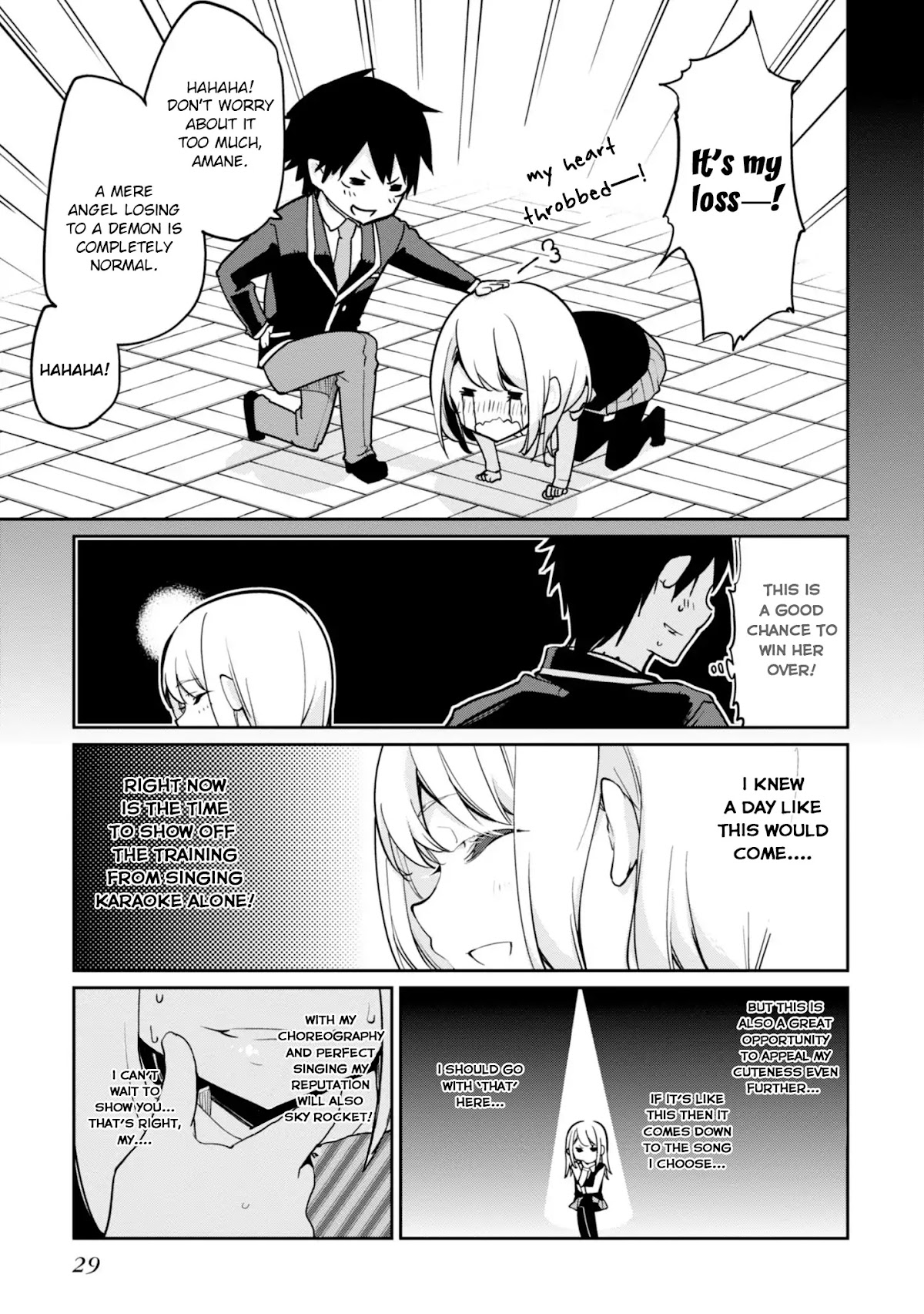 Oroka na Tenshi wa Akuma to Odoru Chapter 15 page 5 - Chapter 15: Angel Voice