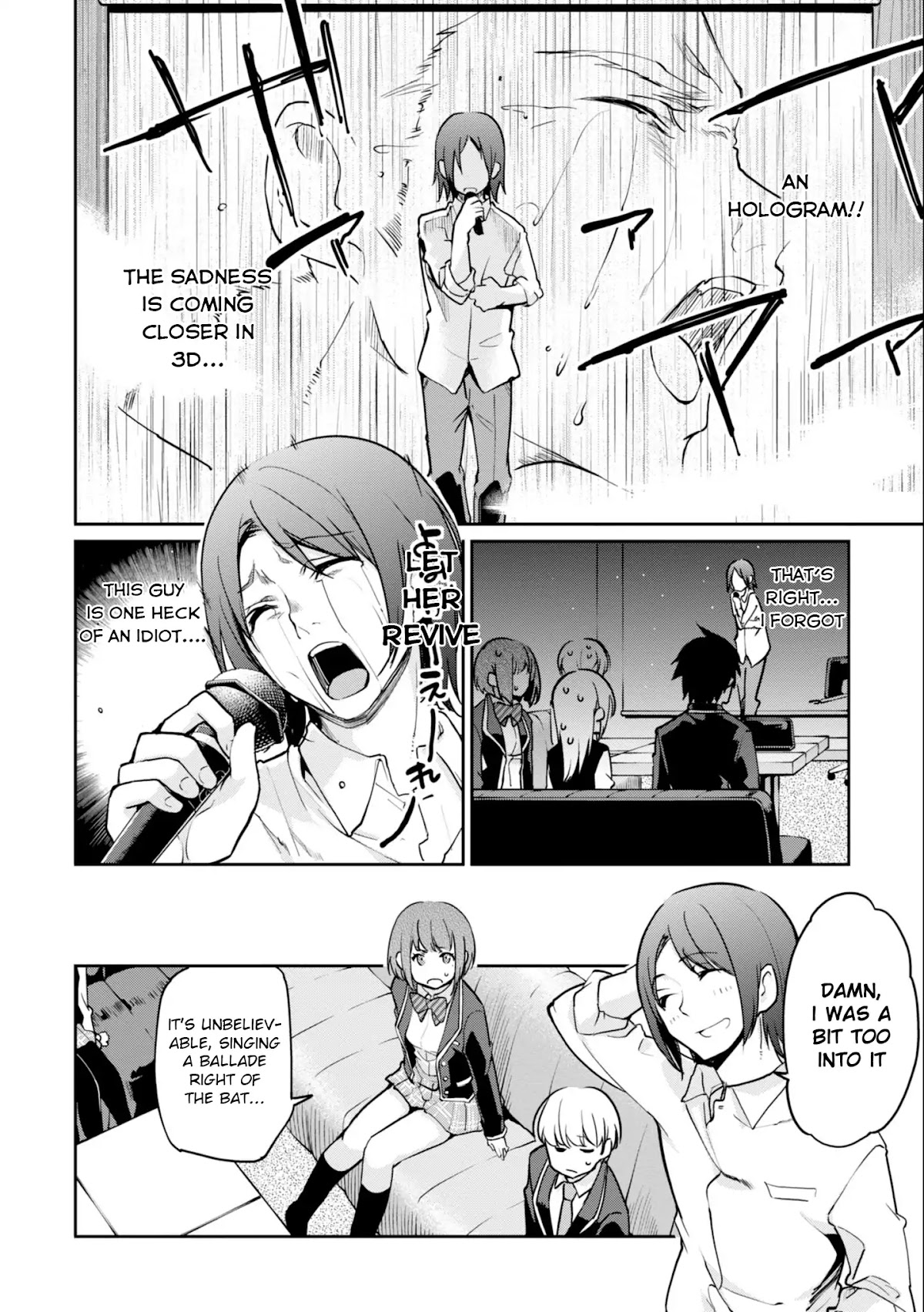 Oroka na Tenshi wa Akuma to Odoru Chapter 15 page 8 - Chapter 15: Angel Voice