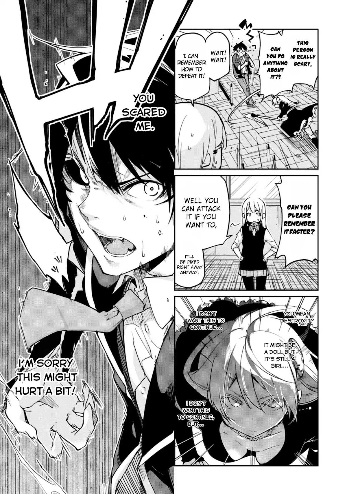 Oroka na Tenshi wa Akuma to Odoru Chapter 18 page 8 - Chapter 18: Shedding Tears.