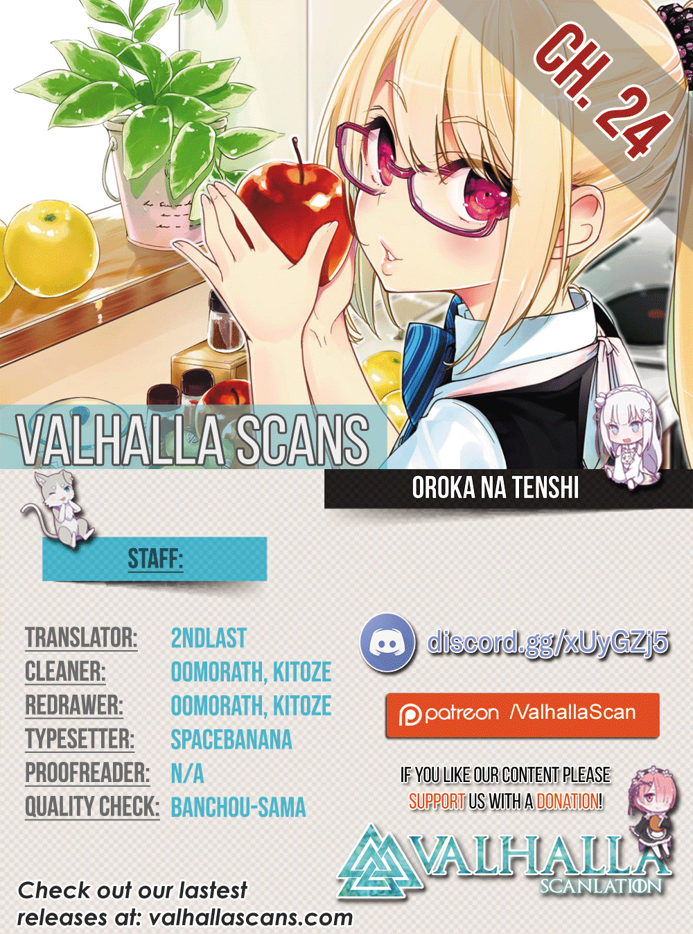 Oroka na Tenshi wa Akuma to Odoru Chapter 24 page 1 - Chapter 24: Even If I...