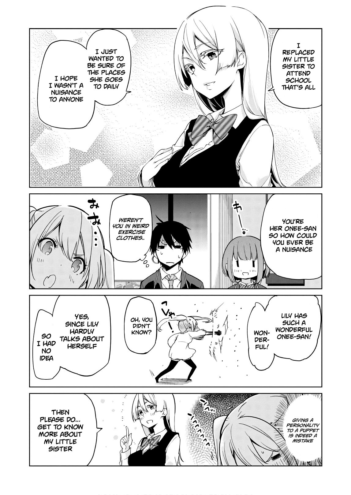 Oroka na Tenshi wa Akuma to Odoru Chapter 25 page 13 - Chapter 25: Please, onee-san