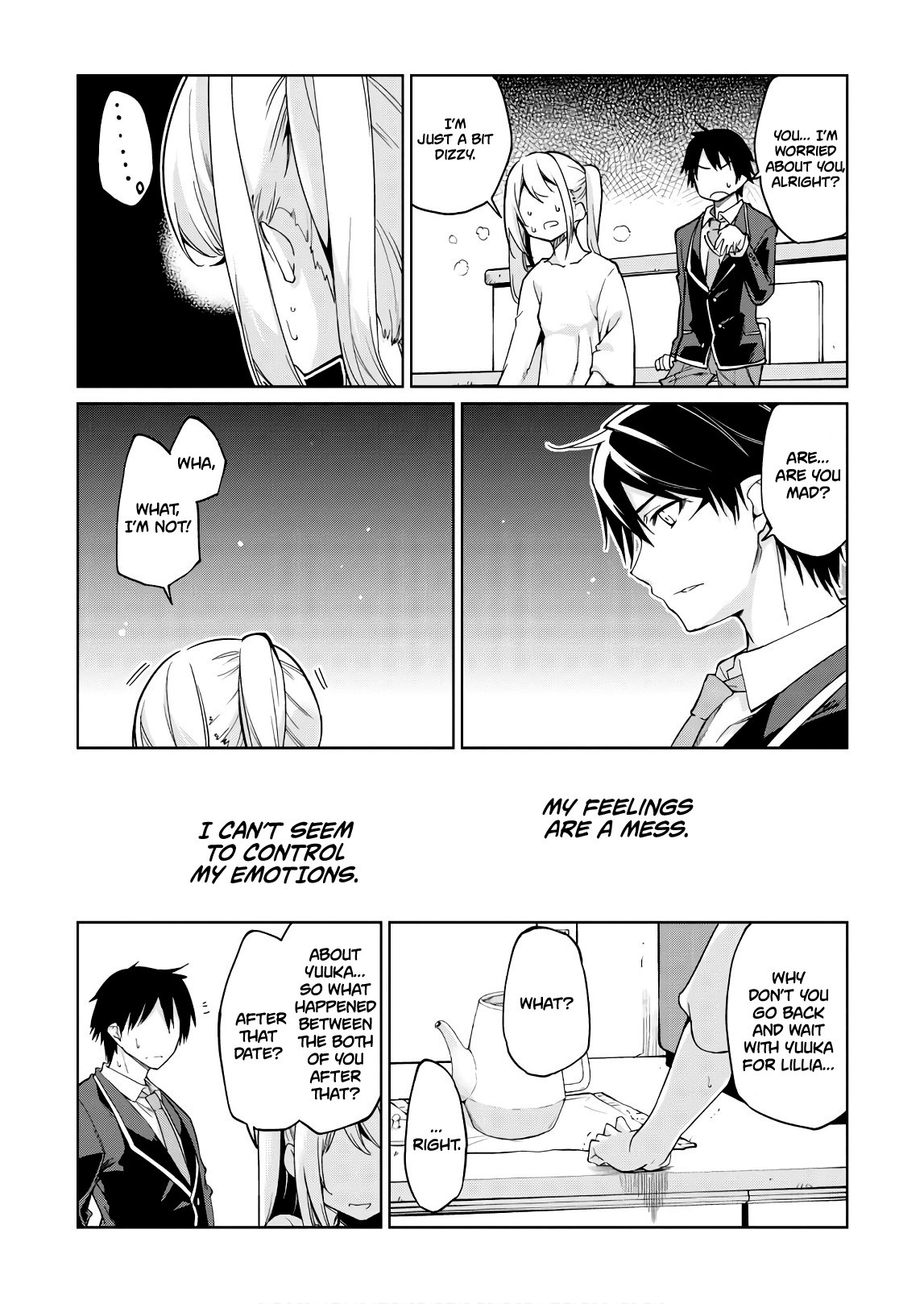Oroka na Tenshi wa Akuma to Odoru Chapter 25 page 21 - Chapter 25: Please, onee-san