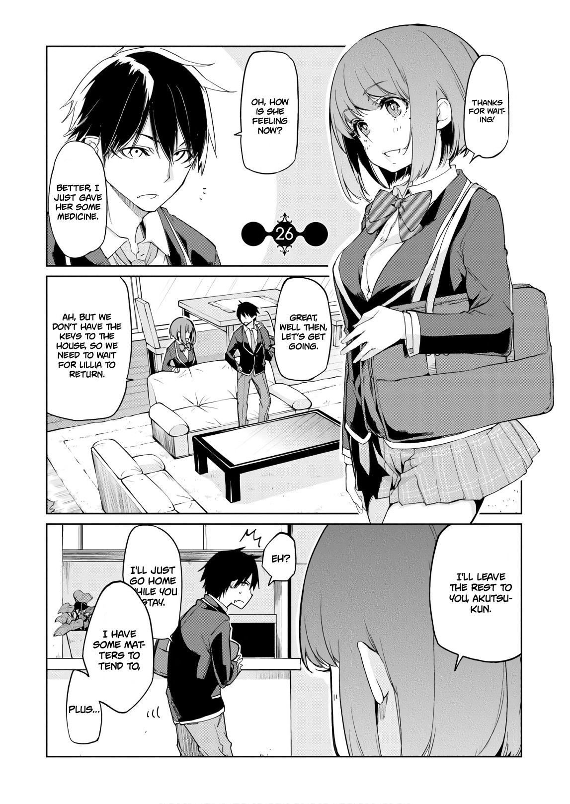Oroka na Tenshi wa Akuma to Odoru Chapter 26 page 1 - Chapter 26: The end of the dream