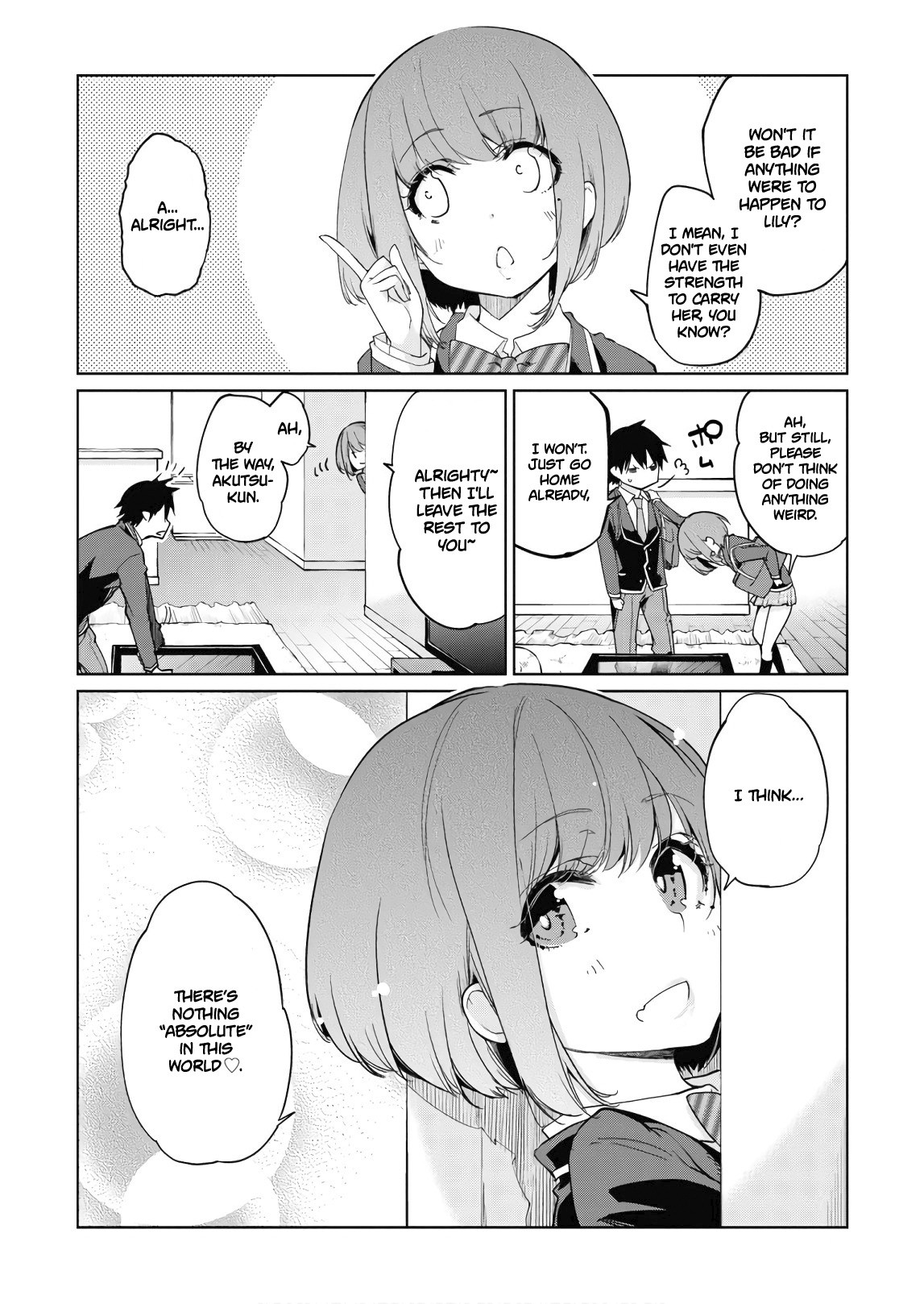 Oroka na Tenshi wa Akuma to Odoru Chapter 26 page 3 - Chapter 26: The end of the dream