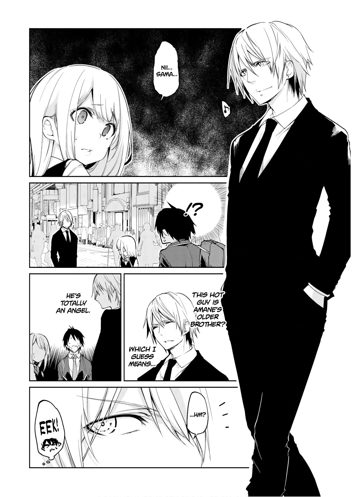 Oroka na Tenshi wa Akuma to Odoru Chapter 27 page 3 - Chapter 27: Brother