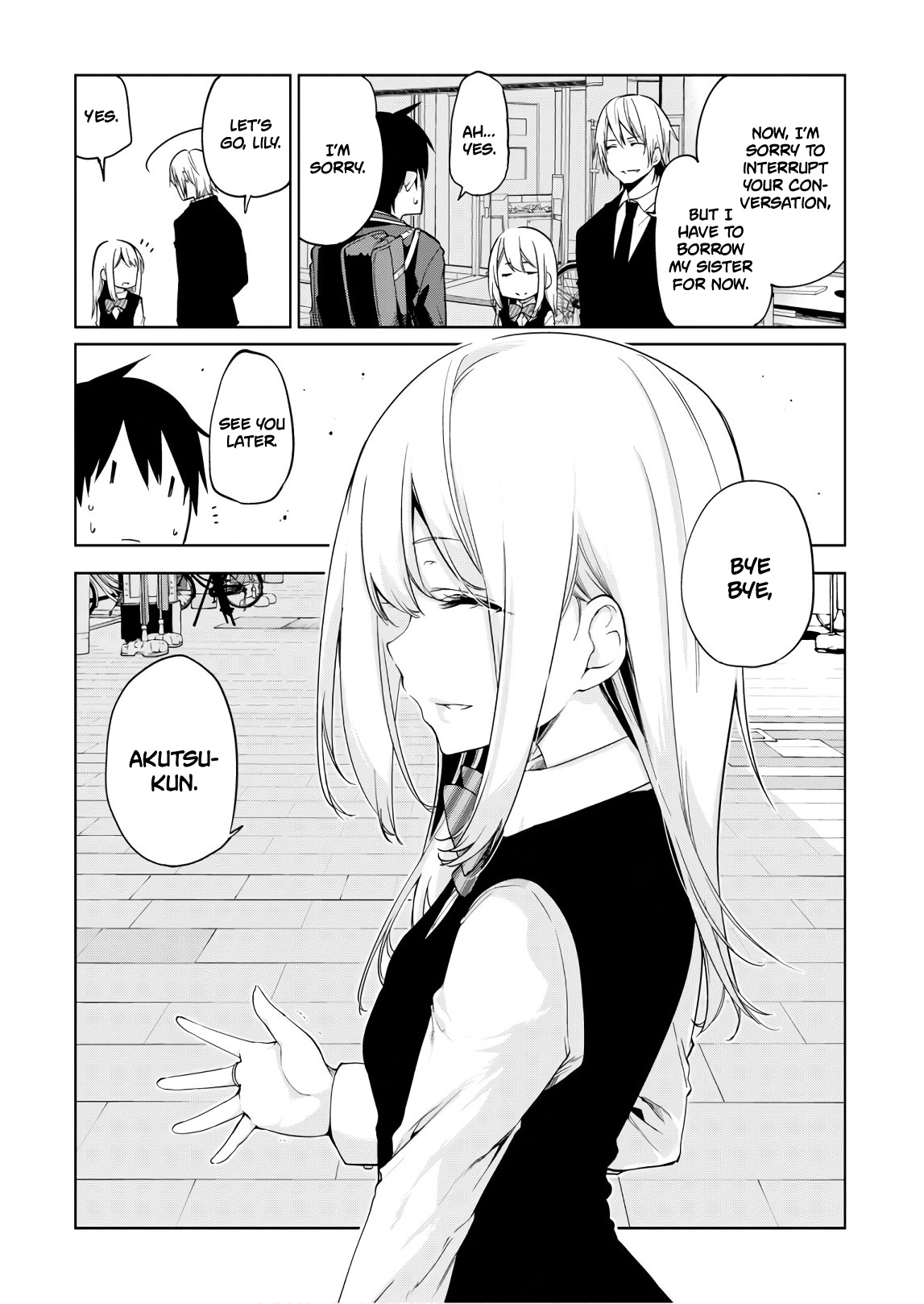 Oroka na Tenshi wa Akuma to Odoru Chapter 27 page 6 - Chapter 27: Brother
