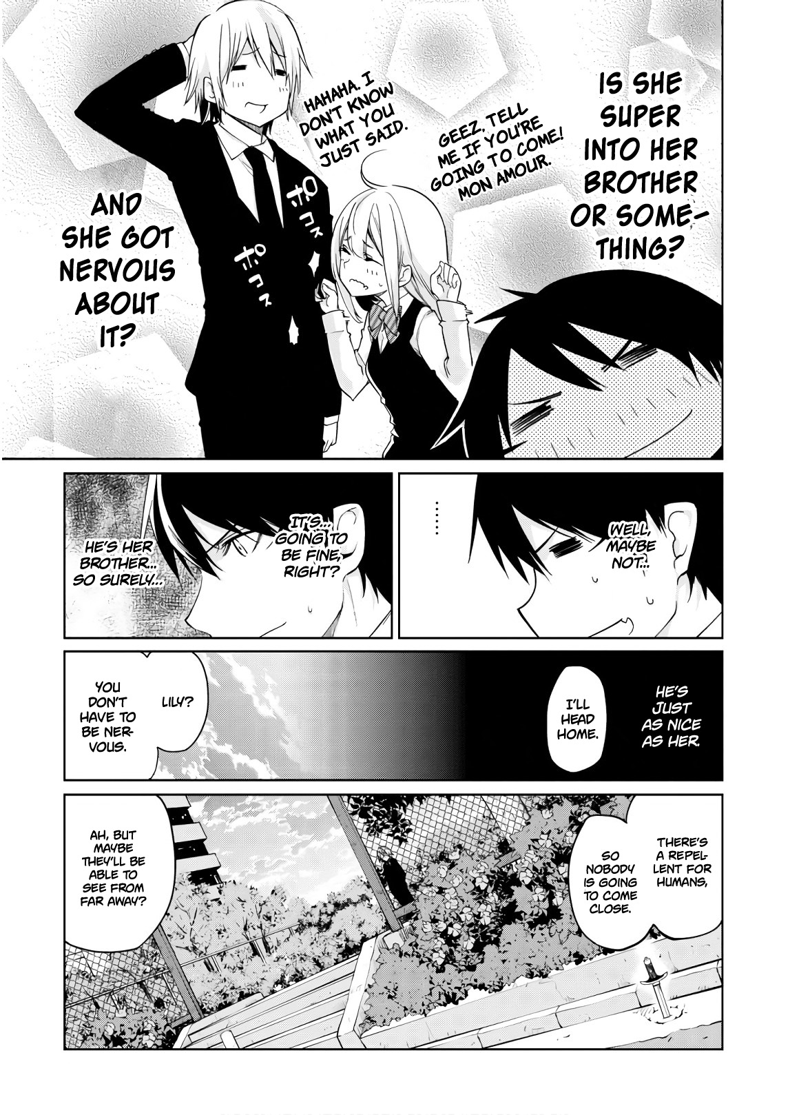 Oroka na Tenshi wa Akuma to Odoru Chapter 27 page 8 - Chapter 27: Brother