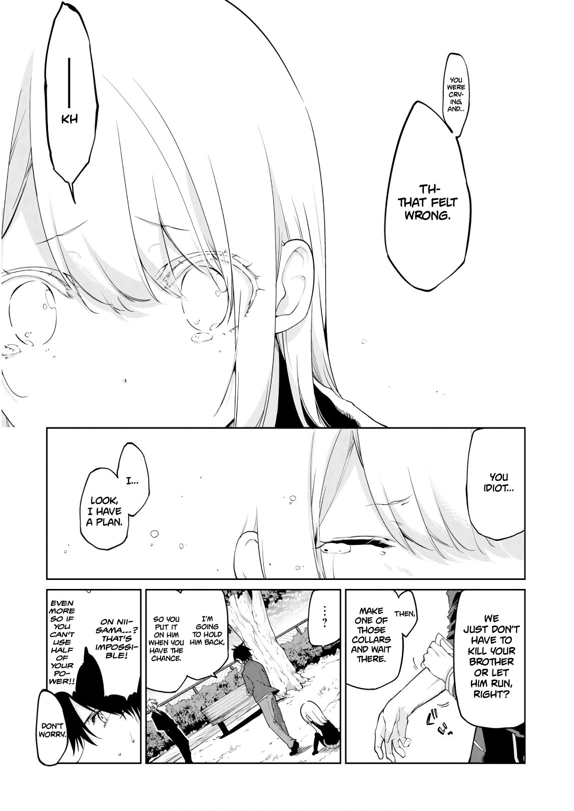 Oroka na Tenshi wa Akuma to Odoru Chapter 28 page 10 - Chapter 28: Don't look