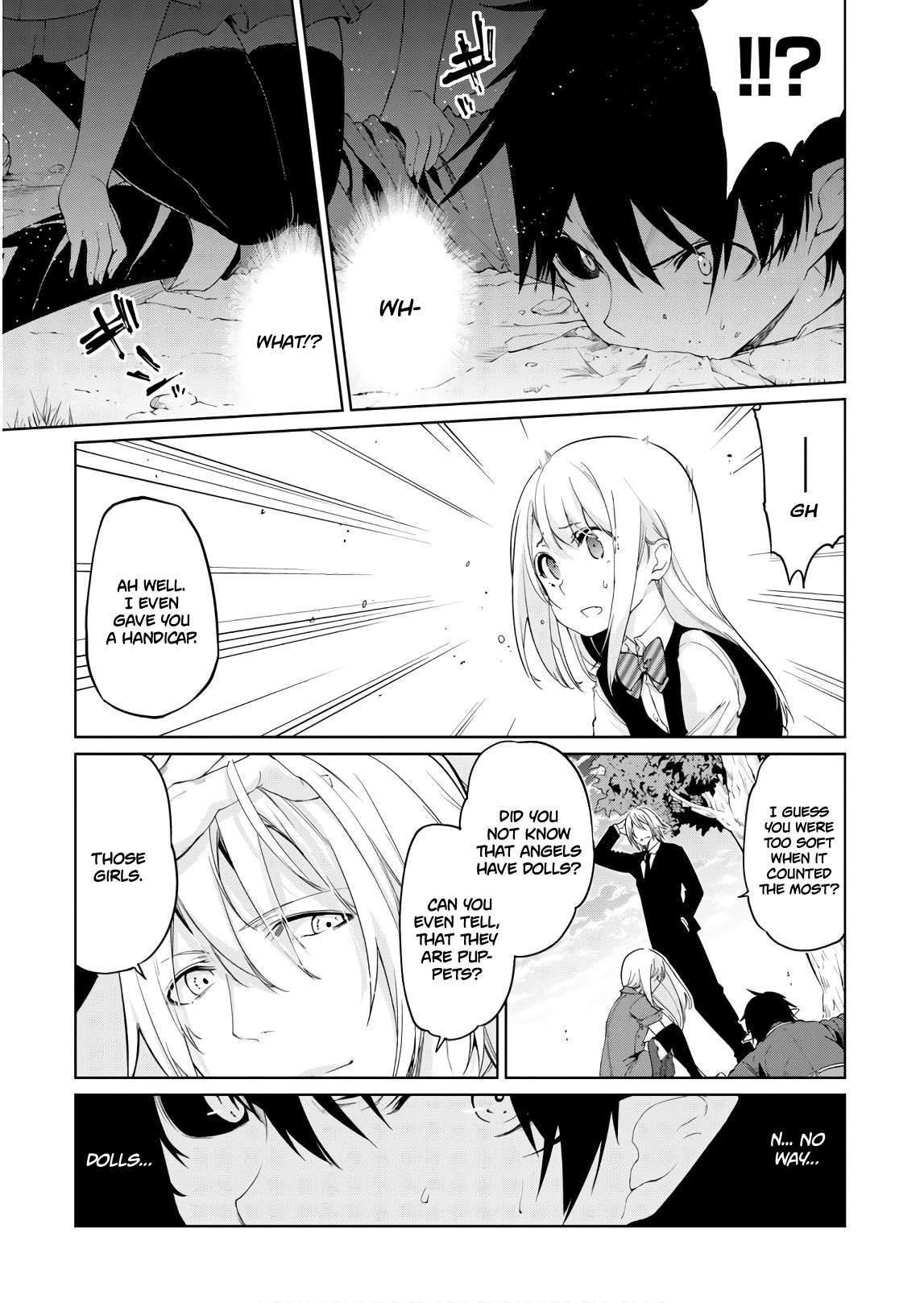 Oroka na Tenshi wa Akuma to Odoru Chapter 28 page 18 - Chapter 28: Don't look
