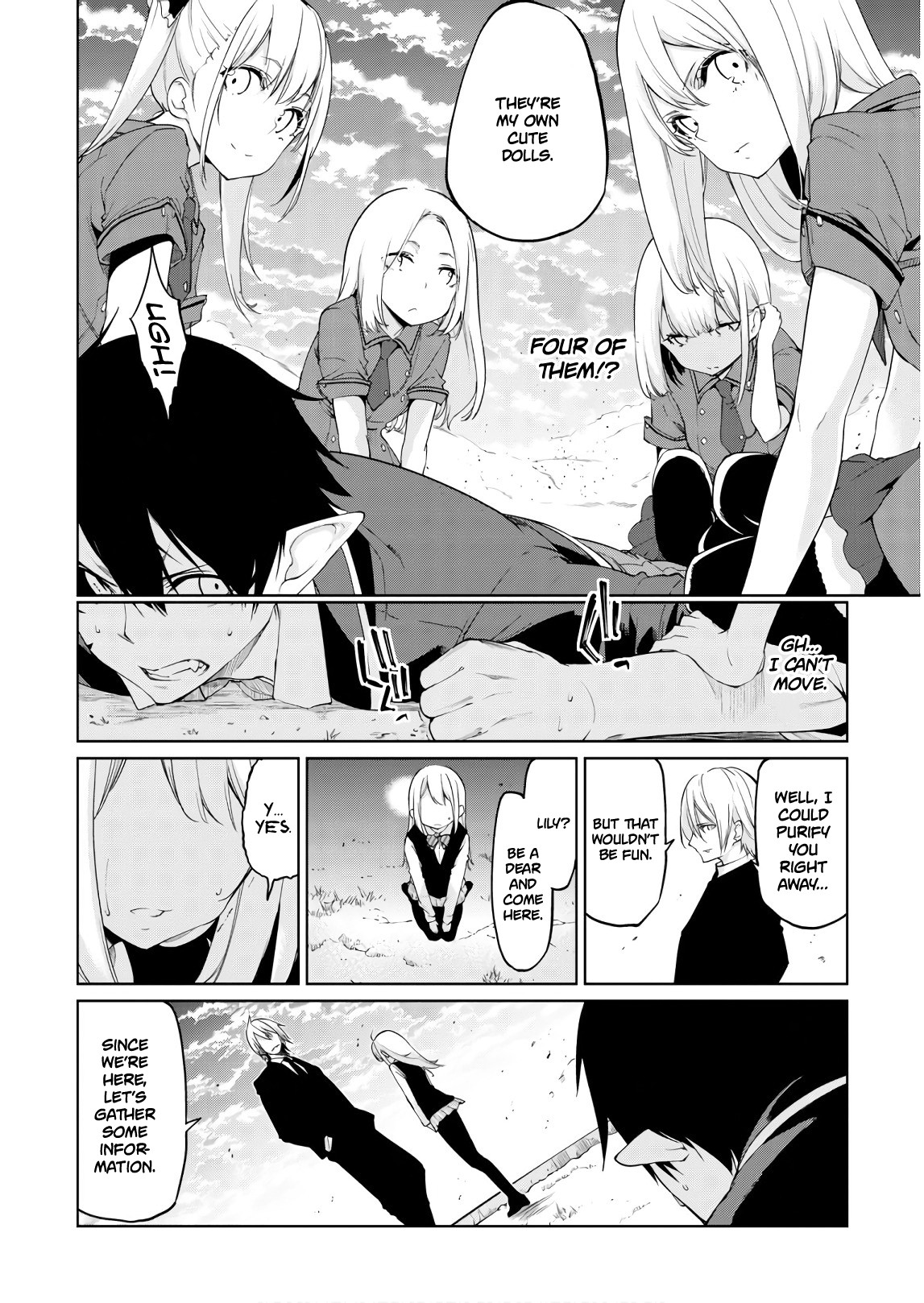 Oroka na Tenshi wa Akuma to Odoru Chapter 28 page 19 - Chapter 28: Don't look