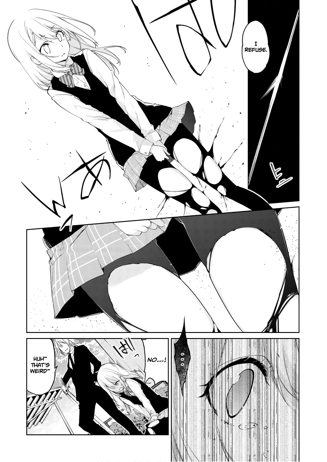 Oroka na Tenshi wa Akuma to Odoru Chapter 28 page 22 - Chapter 28: Don't look