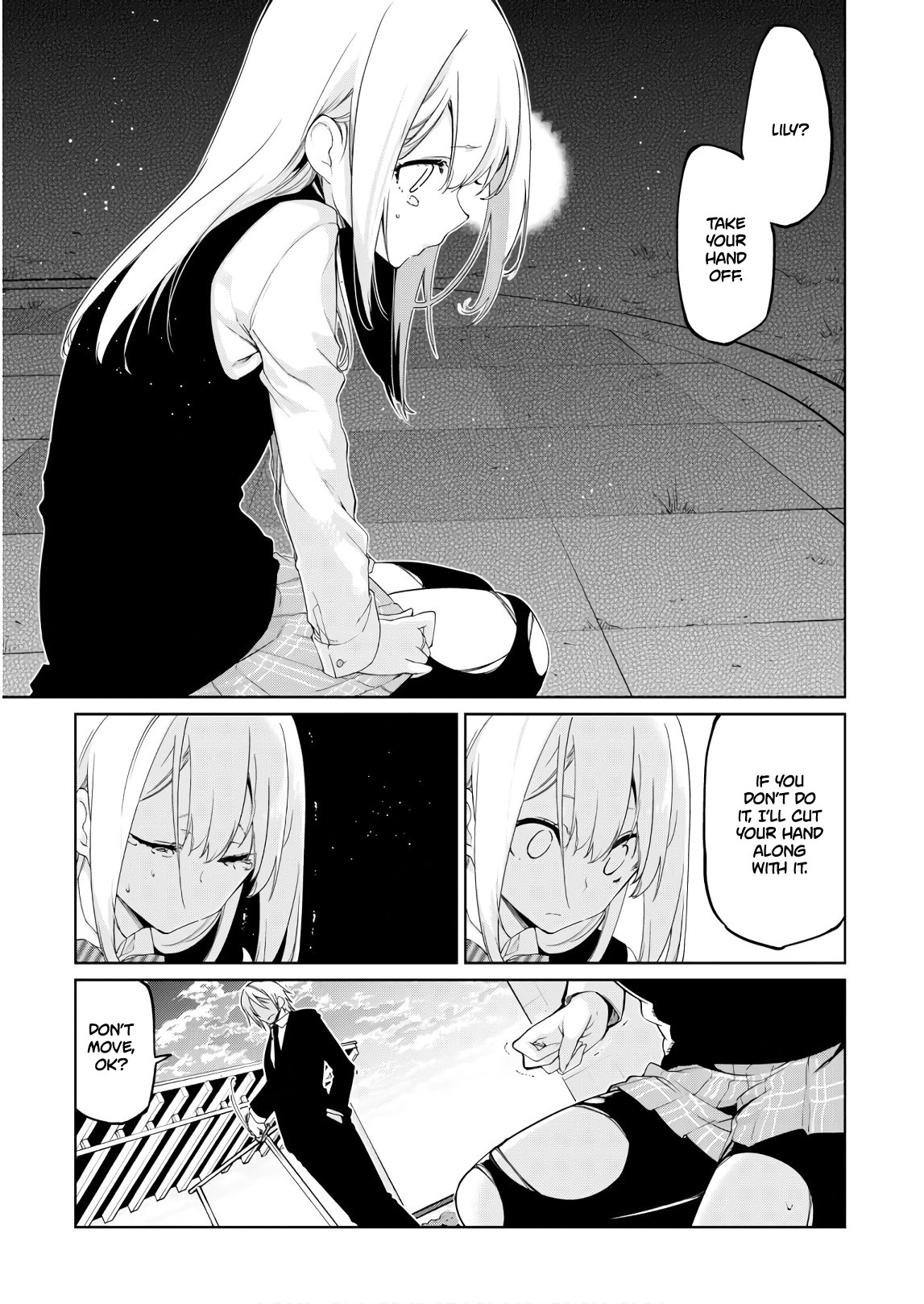 Oroka na Tenshi wa Akuma to Odoru Chapter 28 page 24 - Chapter 28: Don't look