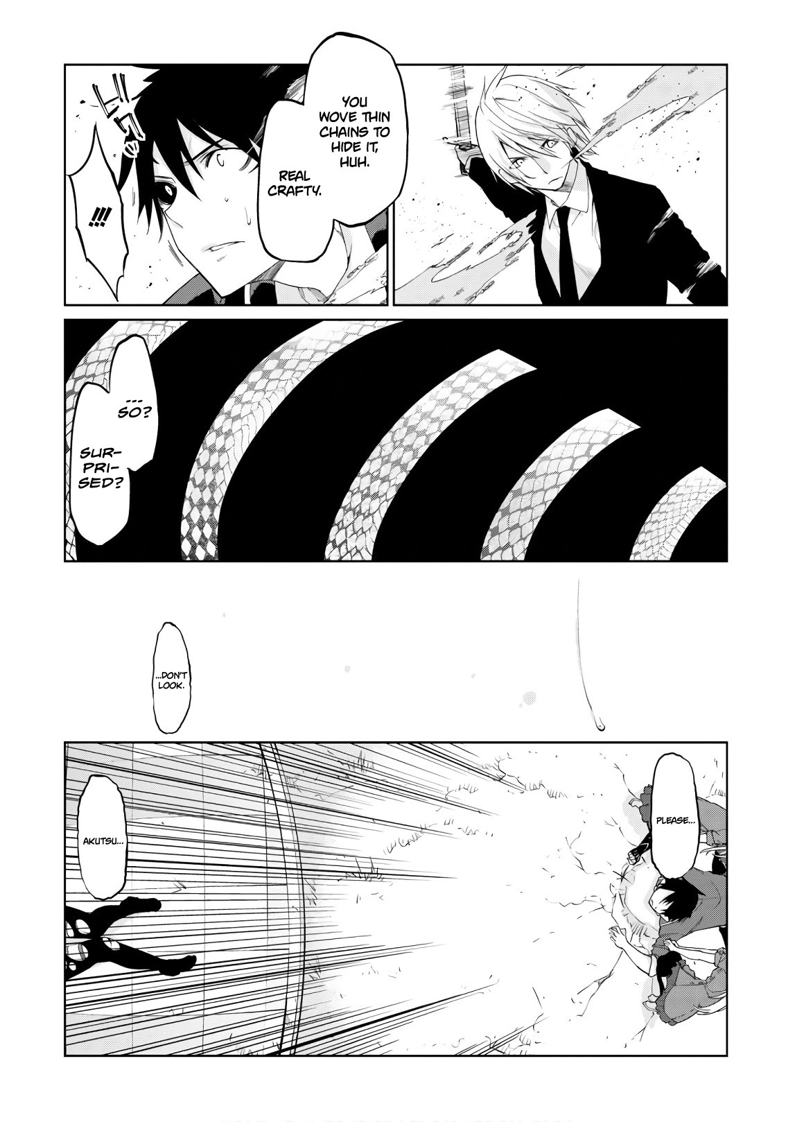 Oroka na Tenshi wa Akuma to Odoru Chapter 28 page 26 - Chapter 28: Don't look