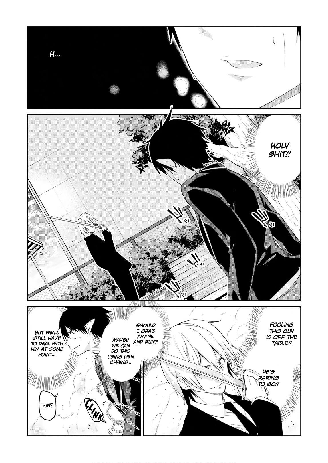 Oroka na Tenshi wa Akuma to Odoru Chapter 28 page 7 - Chapter 28: Don't look