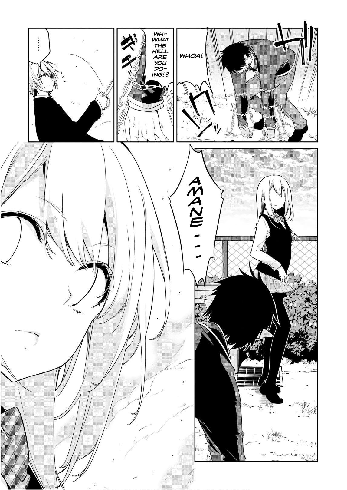 Oroka na Tenshi wa Akuma to Odoru Chapter 28 page 8 - Chapter 28: Don't look