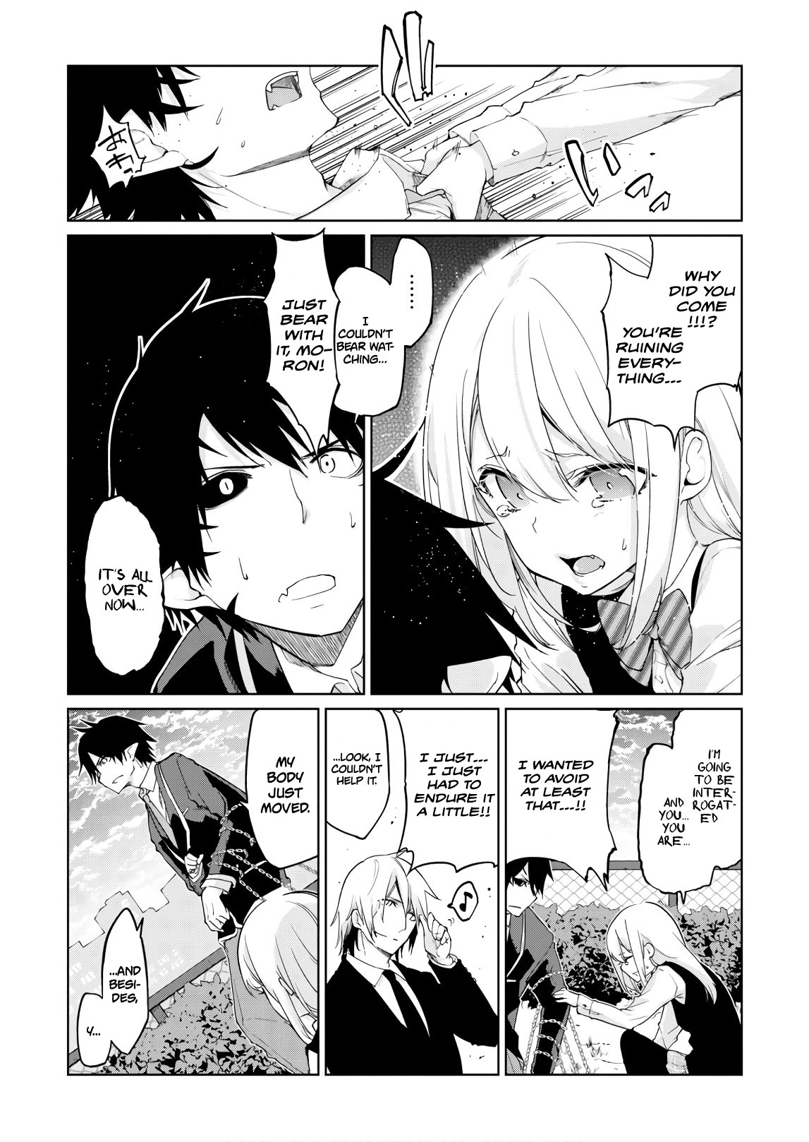 Oroka na Tenshi wa Akuma to Odoru Chapter 28 page 9 - Chapter 28: Don't look