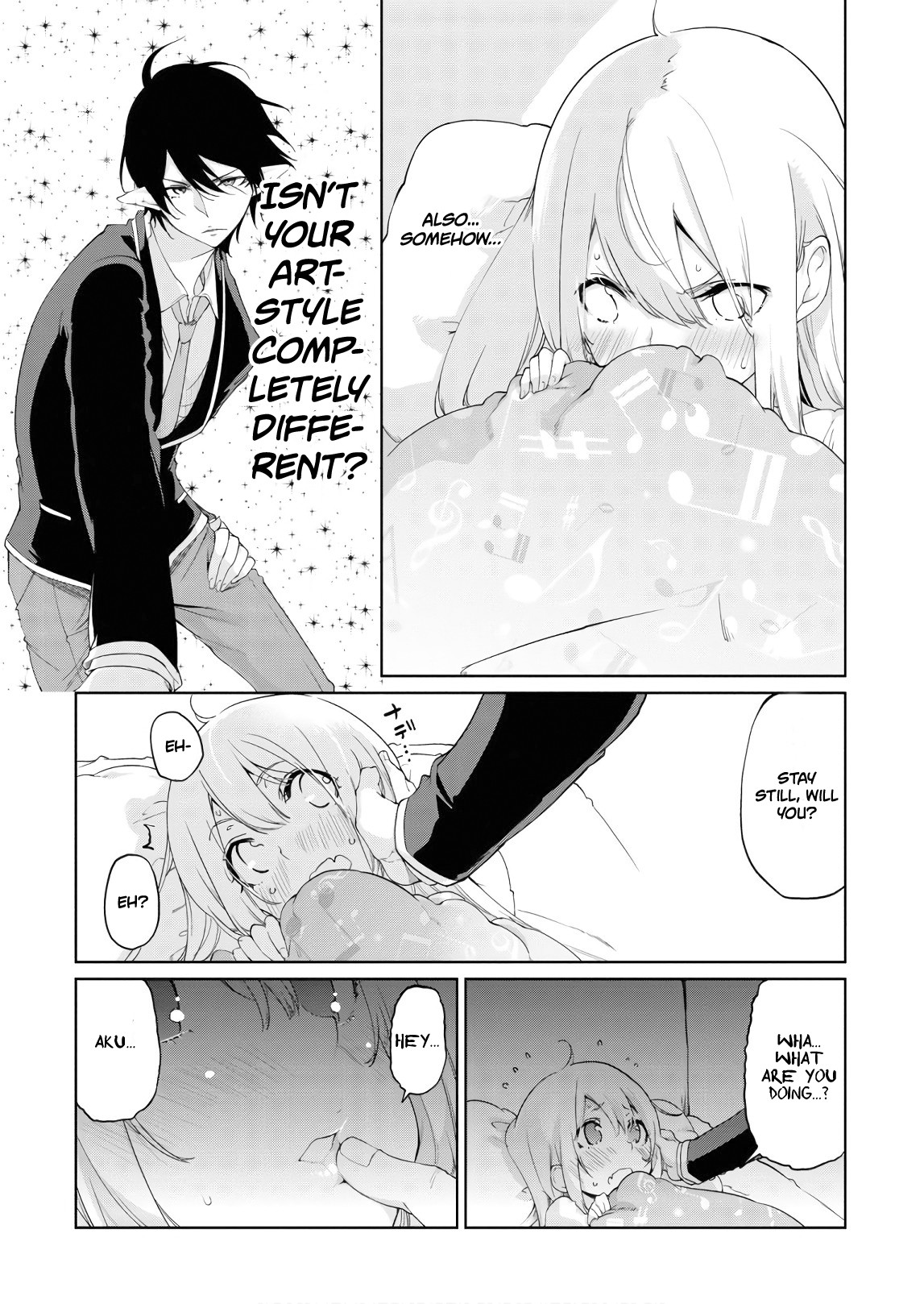 Oroka na Tenshi wa Akuma to Odoru Chapter 29.5 page 8 - Chapter 29.5: Omake