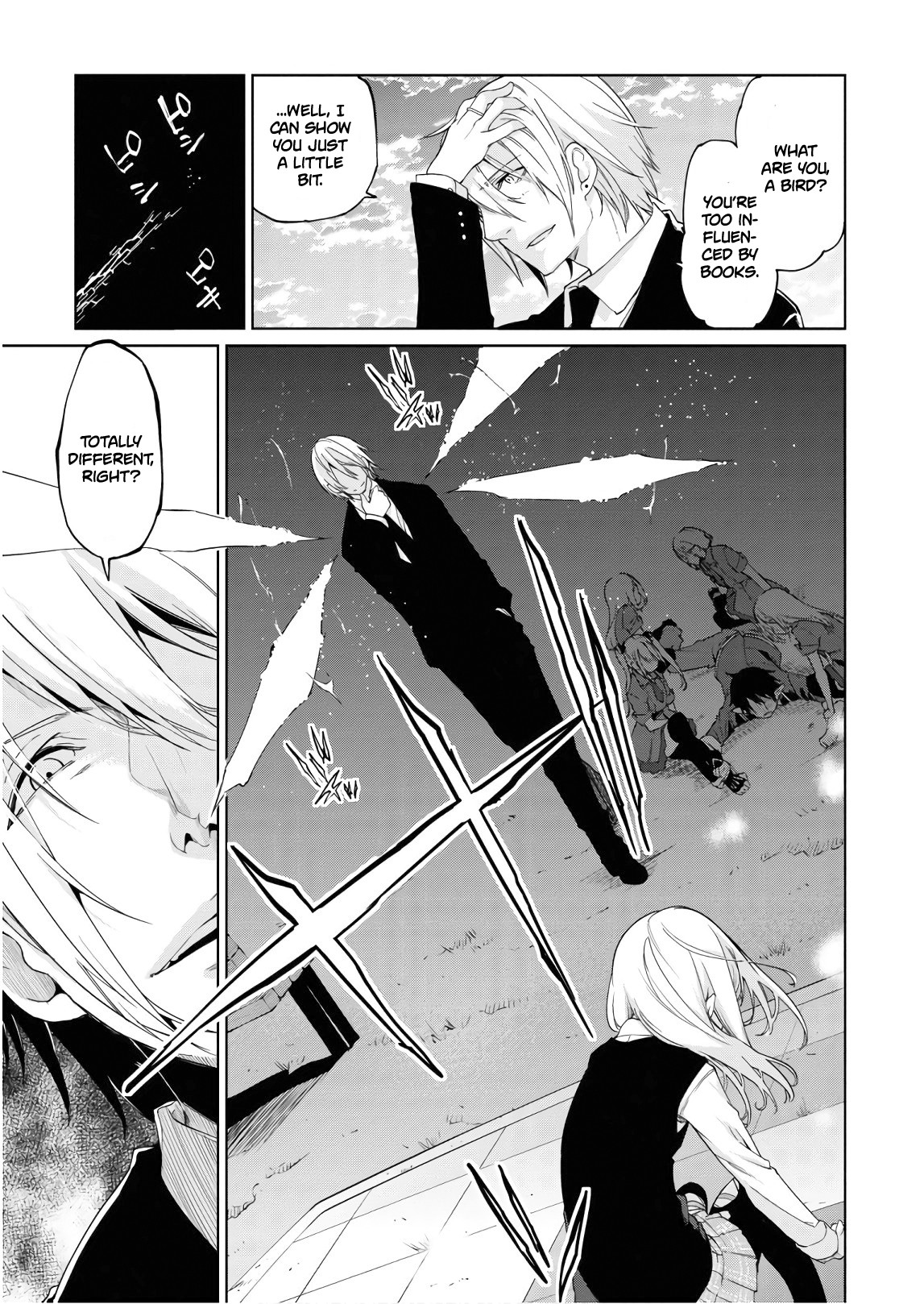 Oroka na Tenshi wa Akuma to Odoru Chapter 29 page 8 - Chapter 29: Do Something