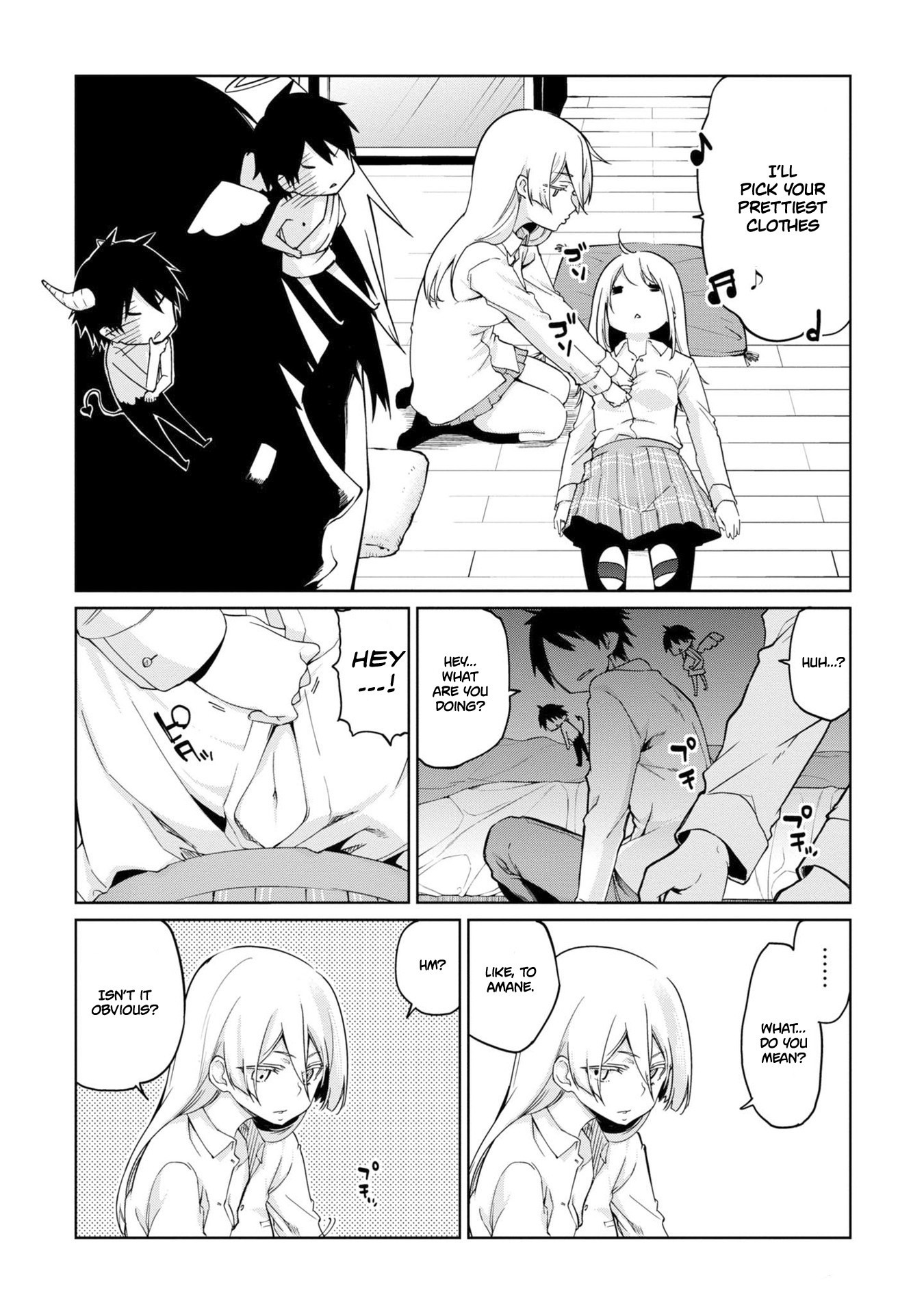 Oroka na Tenshi wa Akuma to Odoru Chapter 31 page 5 - Chapter 31: Thanks