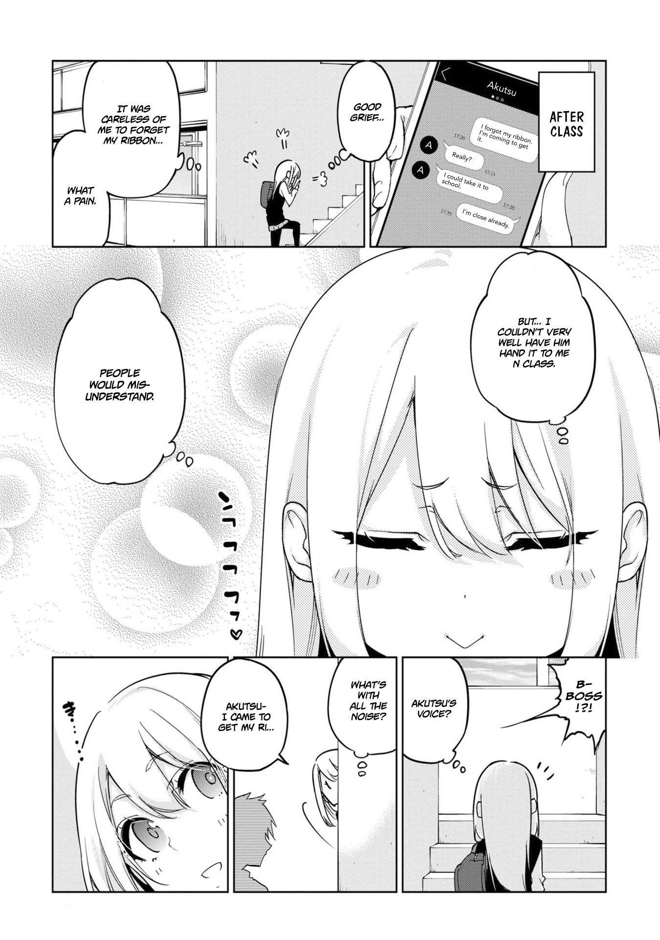 Oroka na Tenshi wa Akuma to Odoru Chapter 33 page 4 - Chapter 33: Stoopid angle dans wit debil