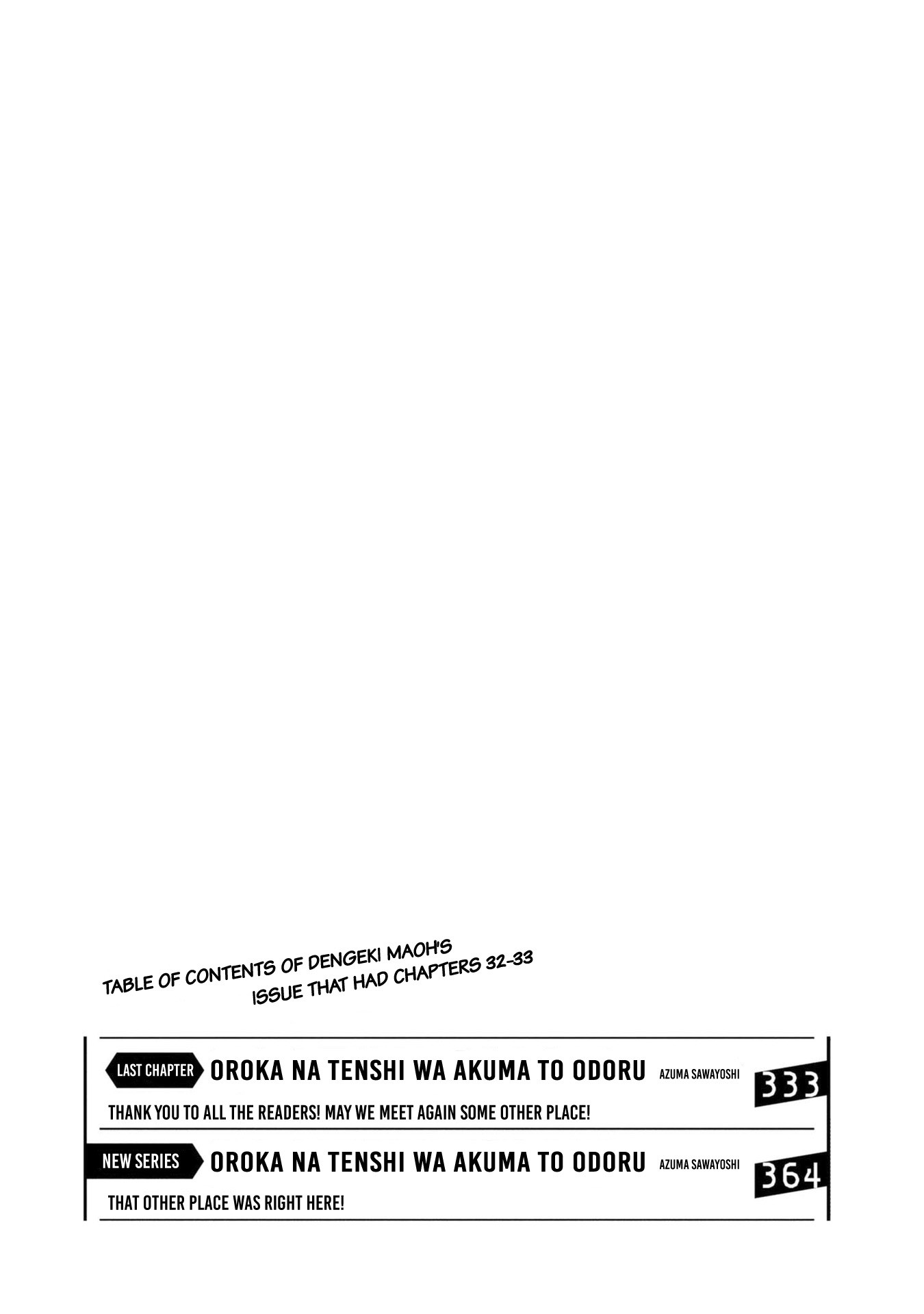 Oroka na Tenshi wa Akuma to Odoru Chapter 33 page 6 - Chapter 33: Stoopid angle dans wit debil