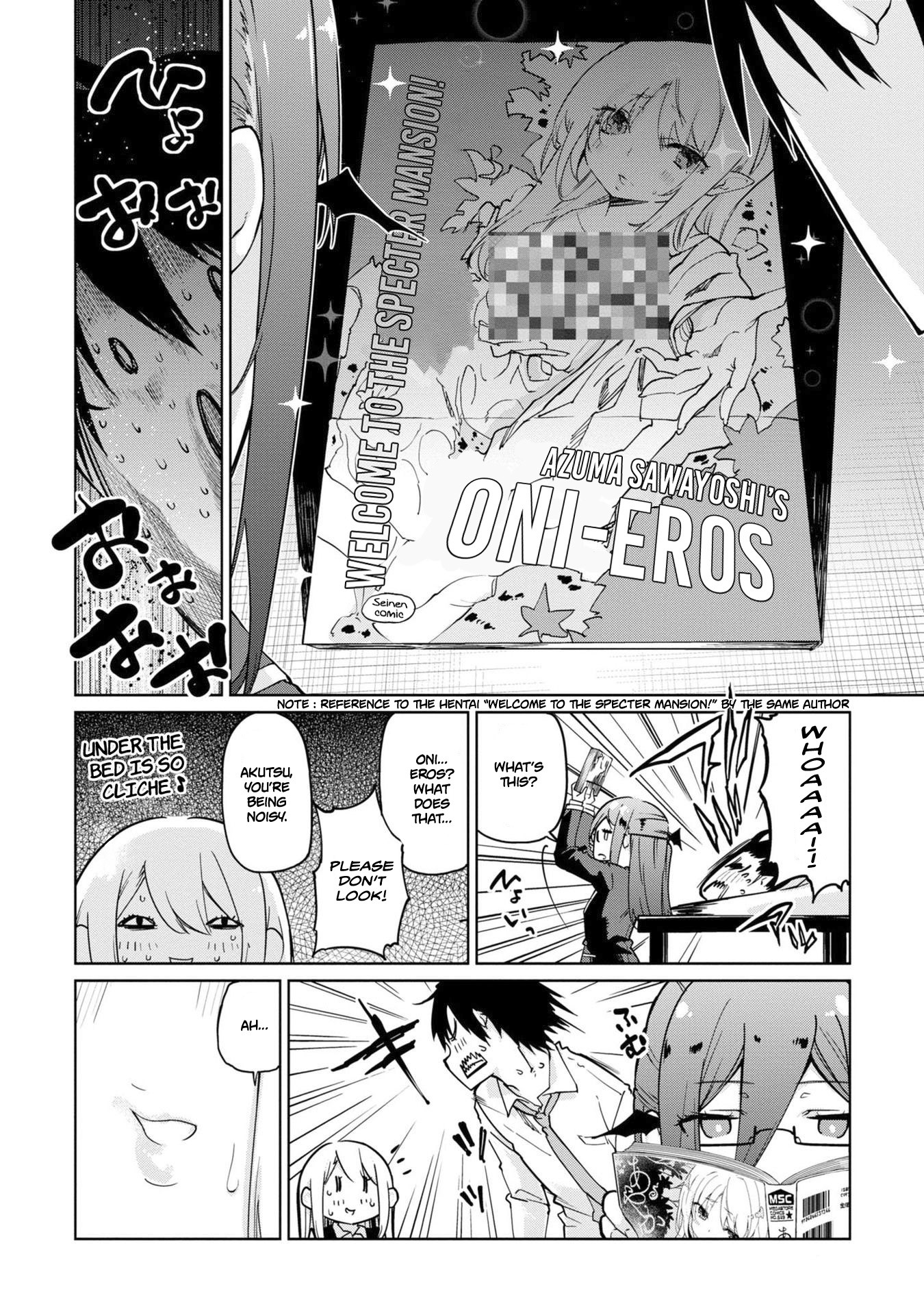 Oroka na Tenshi wa Akuma to Odoru Chapter 34 page 11 - Chapter 34: Welcome to the specter mansion!