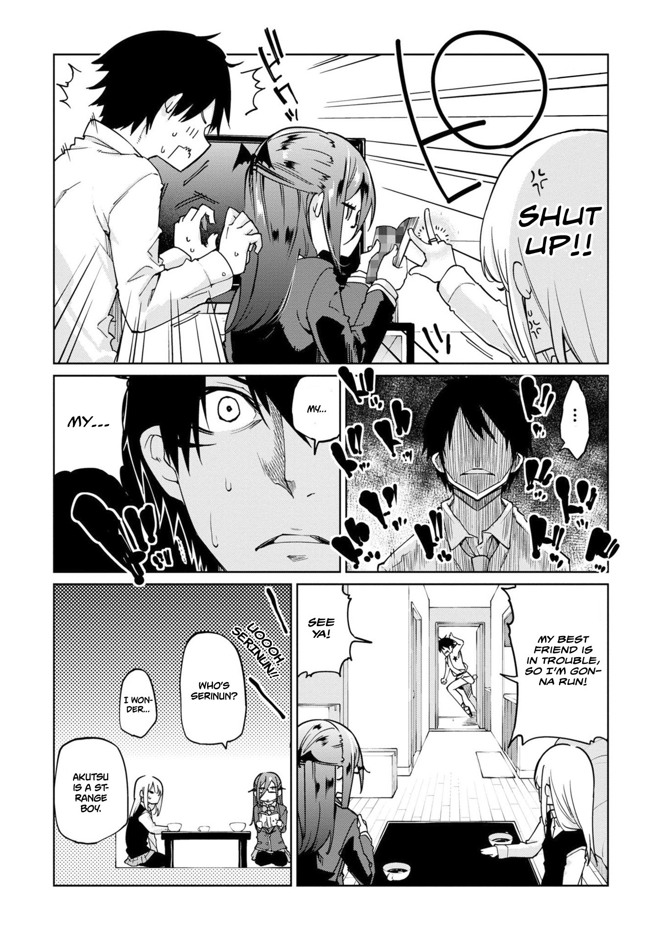 Oroka na Tenshi wa Akuma to Odoru Chapter 34 page 13 - Chapter 34: Welcome to the specter mansion!