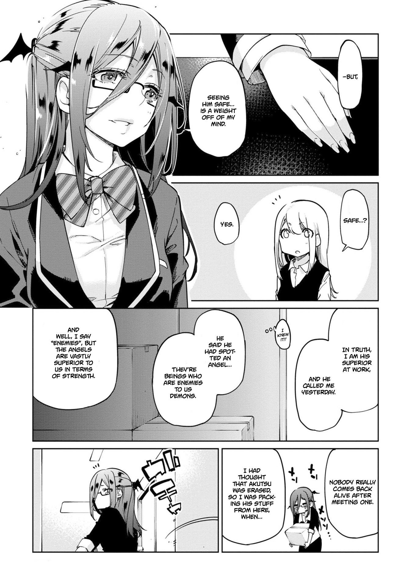 Oroka na Tenshi wa Akuma to Odoru Chapter 34 page 14 - Chapter 34: Welcome to the specter mansion!