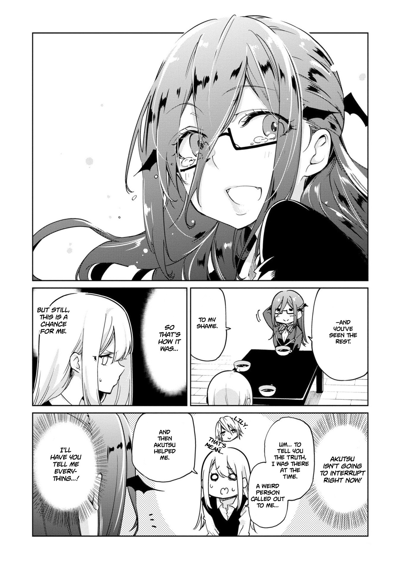 Oroka na Tenshi wa Akuma to Odoru Chapter 34 page 15 - Chapter 34: Welcome to the specter mansion!