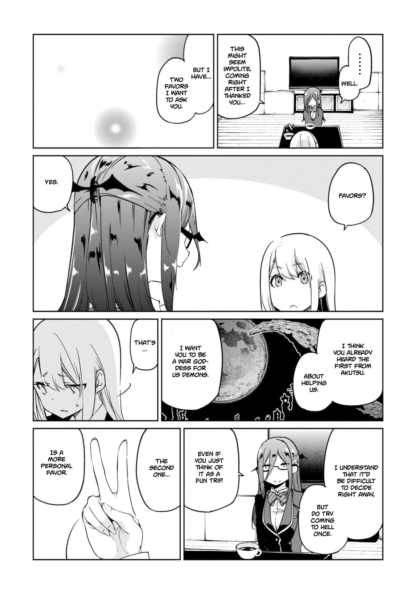 Oroka na Tenshi wa Akuma to Odoru Chapter 34 page 24 - Chapter 34: Welcome to the specter mansion!