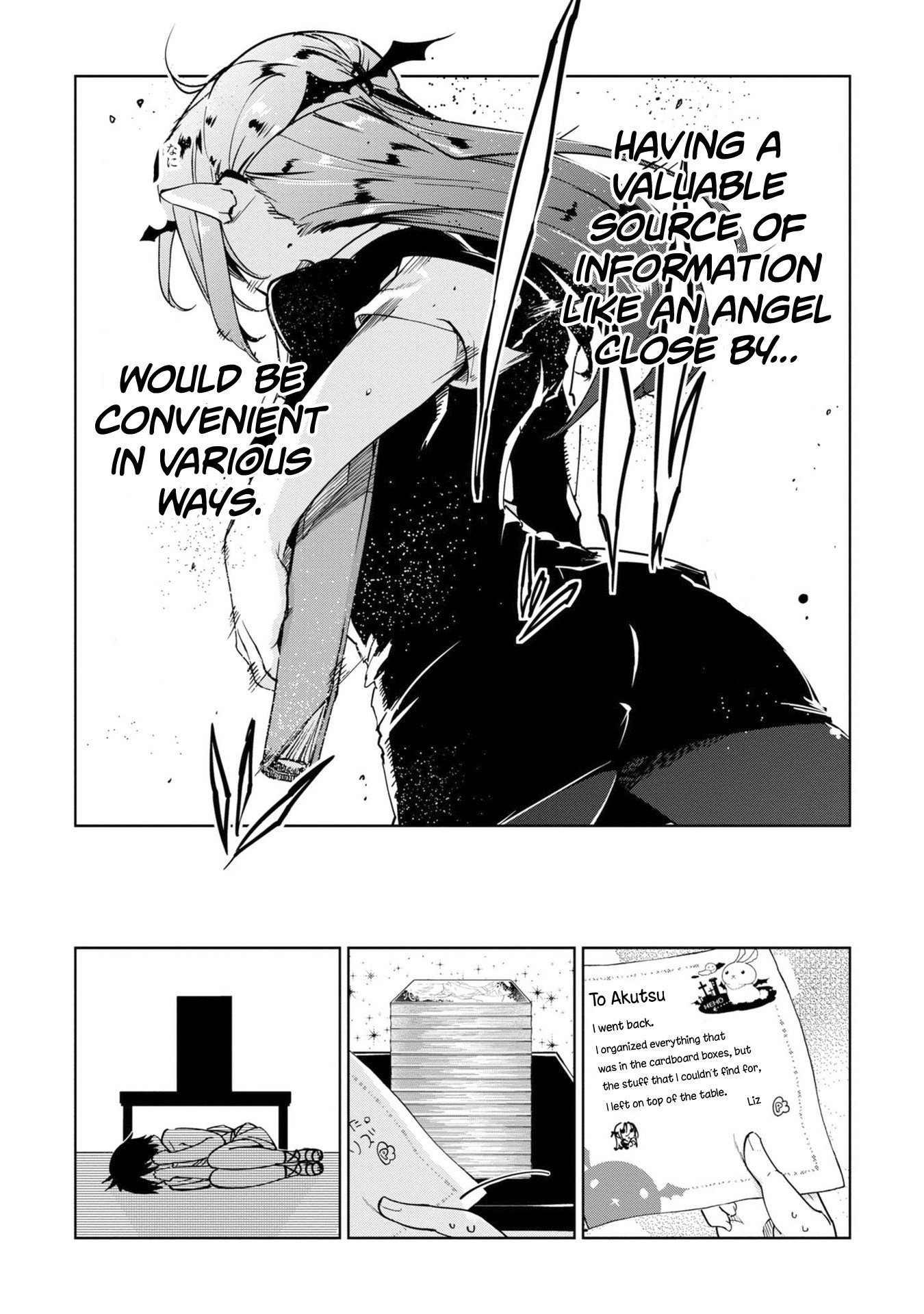 Oroka na Tenshi wa Akuma to Odoru Chapter 34 page 29 - Chapter 34: Welcome to the specter mansion!