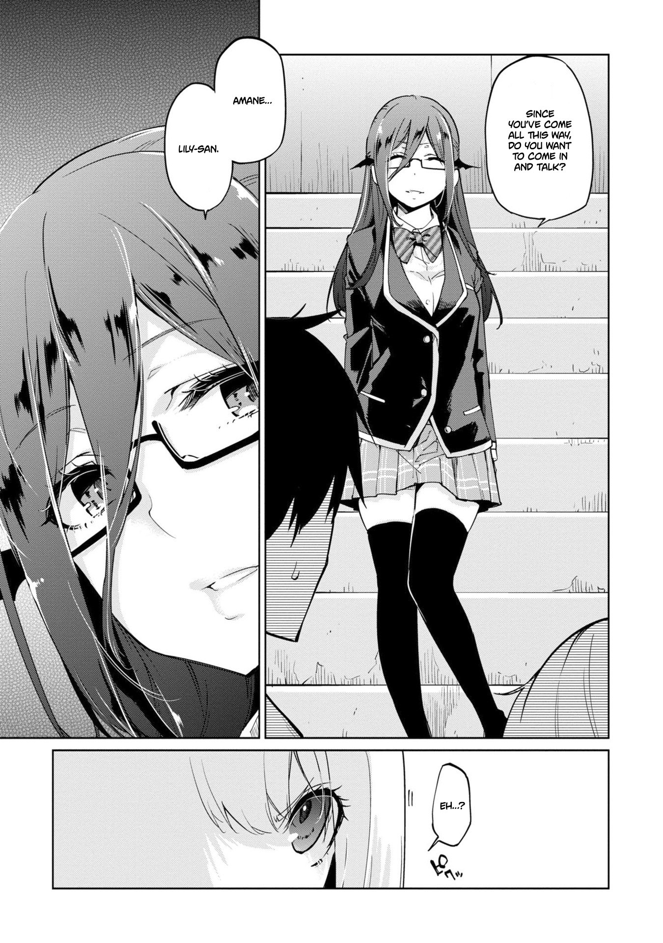 Oroka na Tenshi wa Akuma to Odoru Chapter 34 page 4 - Chapter 34: Welcome to the specter mansion!