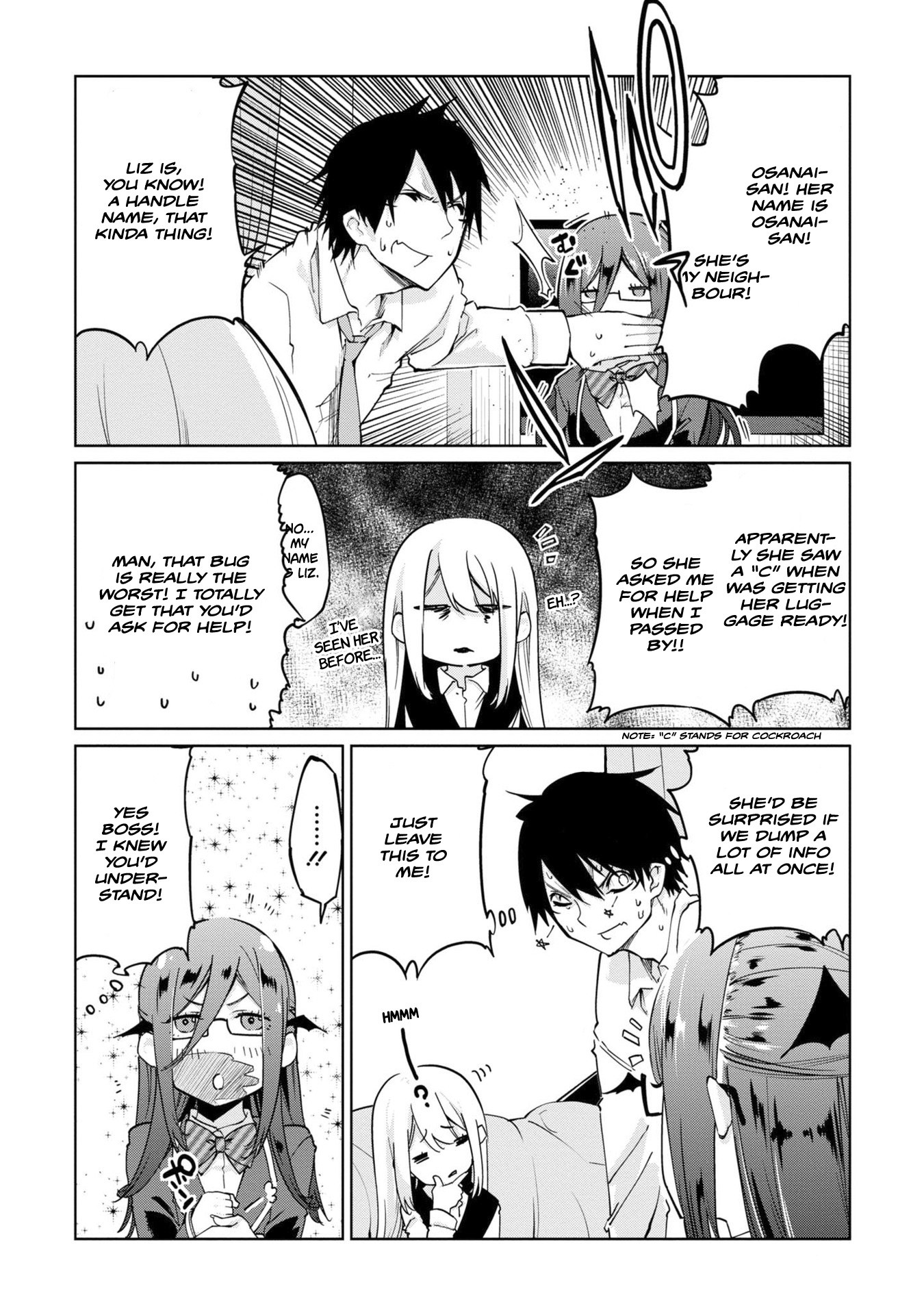 Oroka na Tenshi wa Akuma to Odoru Chapter 34 page 7 - Chapter 34: Welcome to the specter mansion!