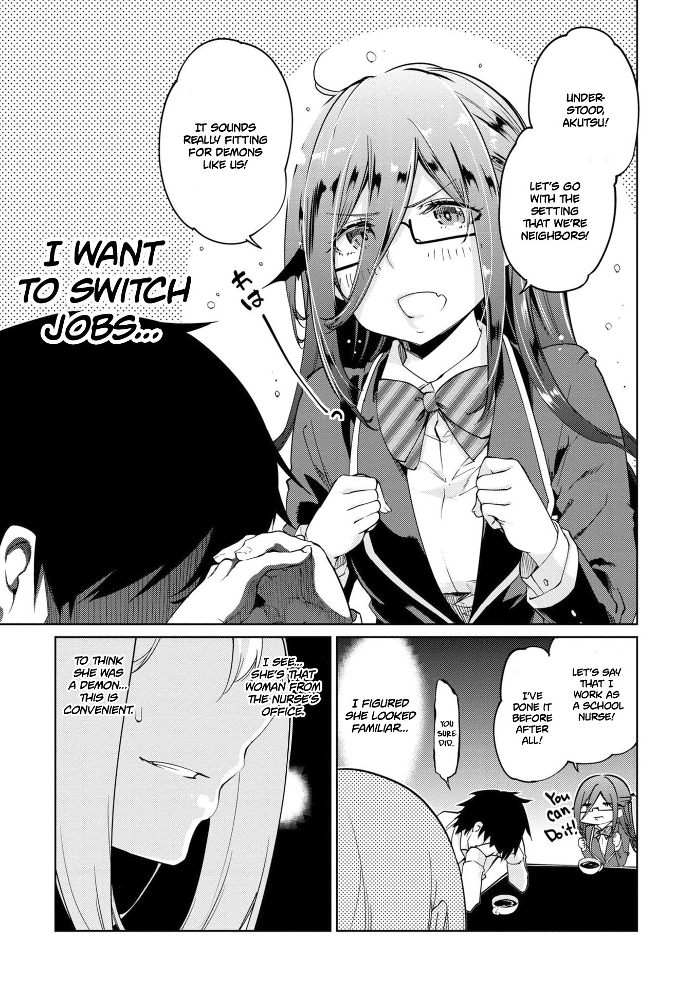 Oroka na Tenshi wa Akuma to Odoru Chapter 34 page 8 - Chapter 34: Welcome to the specter mansion!