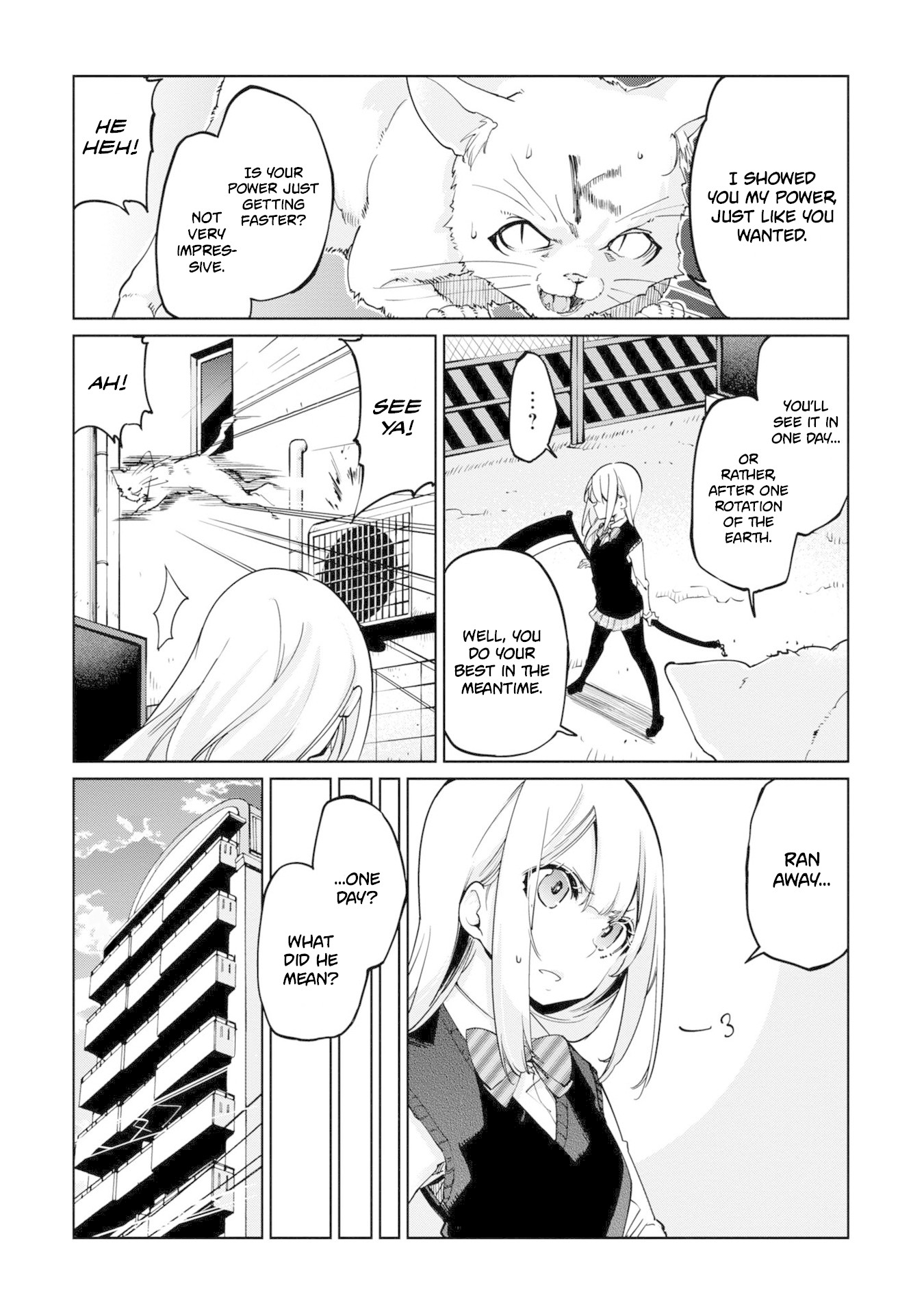Oroka na Tenshi wa Akuma to Odoru Chapter 35 page 6 - Chapter 35: Cat walk
