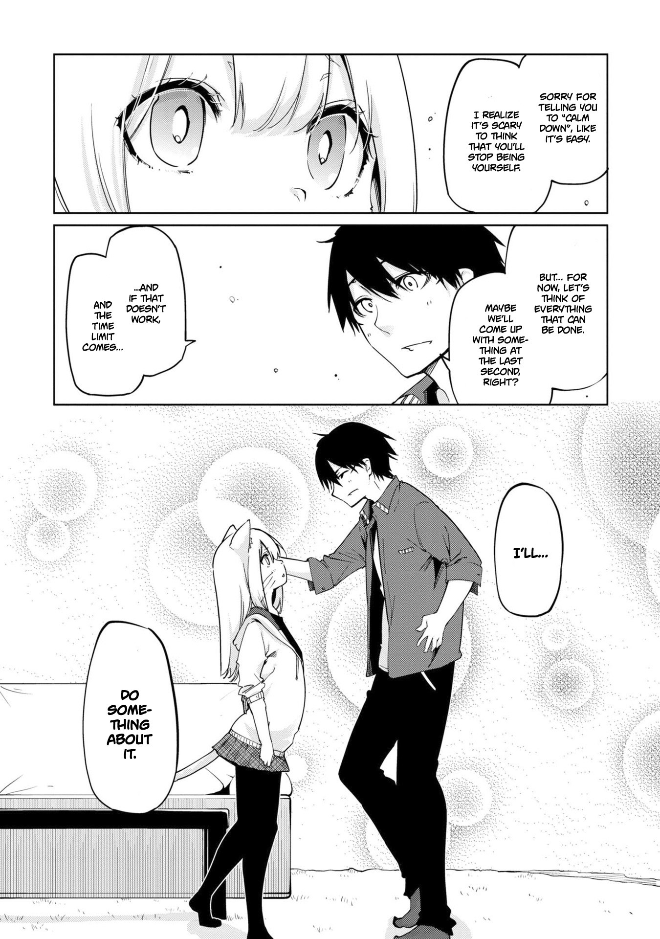 Oroka na Tenshi wa Akuma to Odoru Chapter 36 page 17 - Chapter 36: The K stands for Kemoner