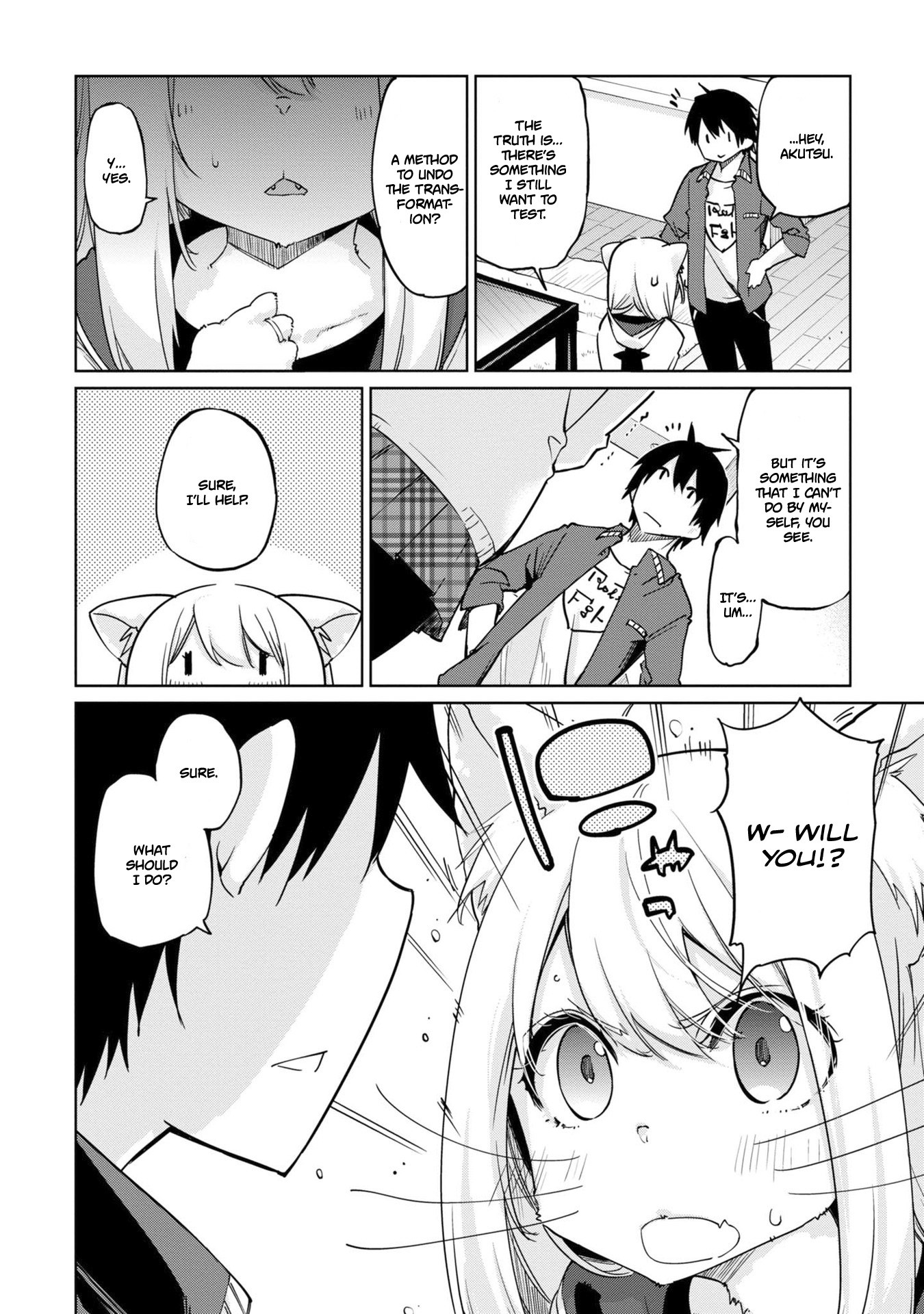 Oroka na Tenshi wa Akuma to Odoru Chapter 36 page 19 - Chapter 36: The K stands for Kemoner
