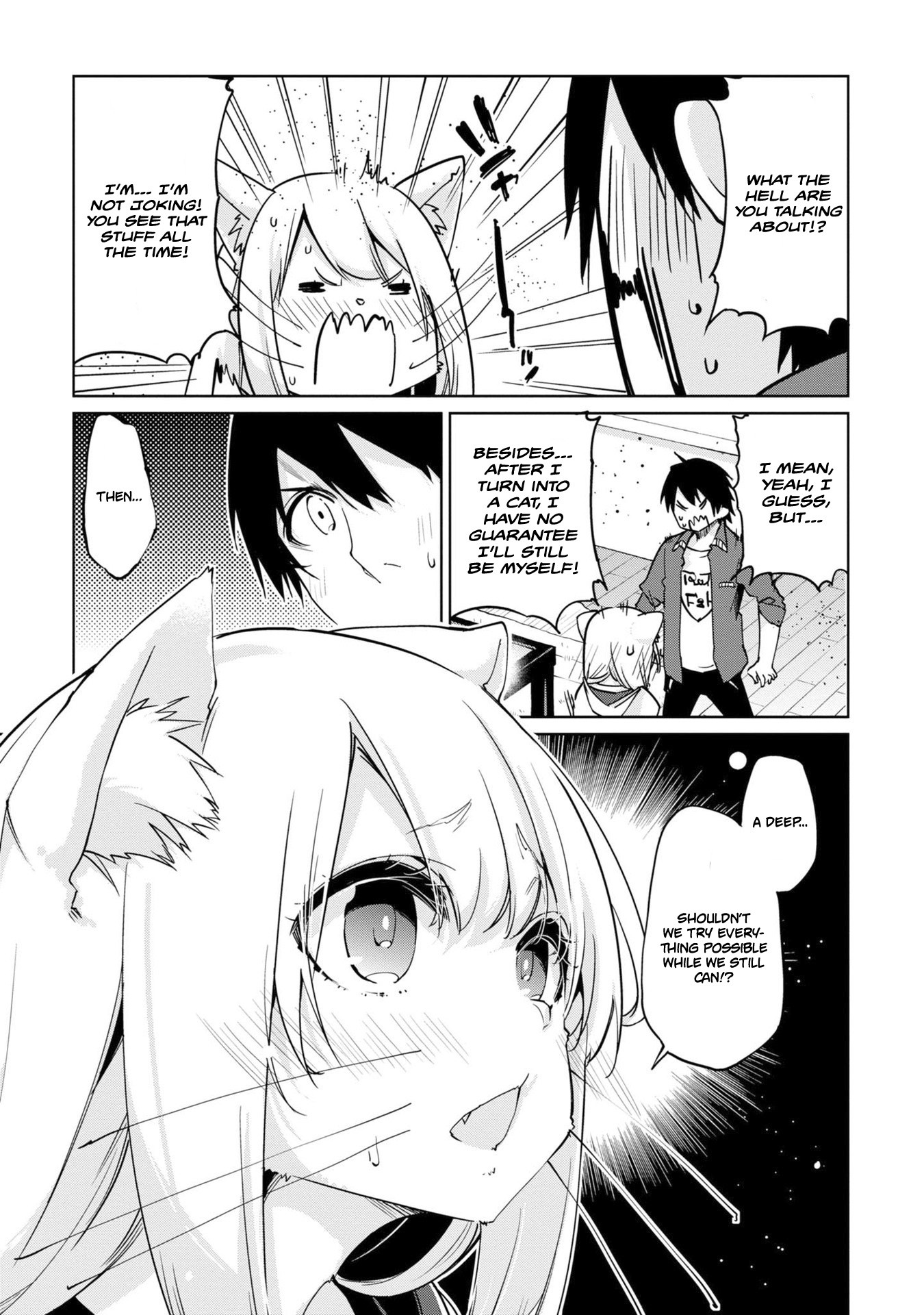 Oroka na Tenshi wa Akuma to Odoru Chapter 36 page 22 - Chapter 36: The K stands for Kemoner
