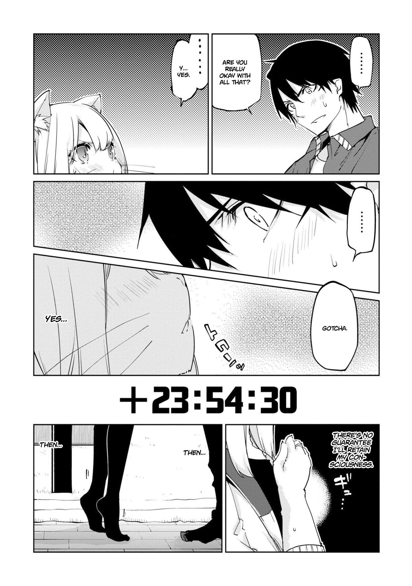 Oroka na Tenshi wa Akuma to Odoru Chapter 36 page 23 - Chapter 36: The K stands for Kemoner