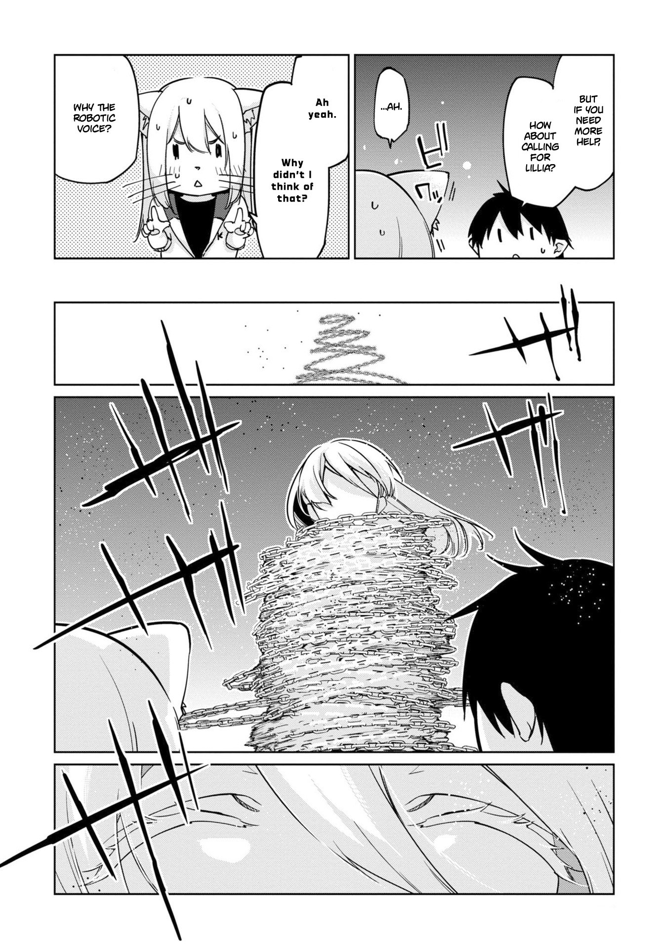 Oroka na Tenshi wa Akuma to Odoru Chapter 36 page 9 - Chapter 36: The K stands for Kemoner